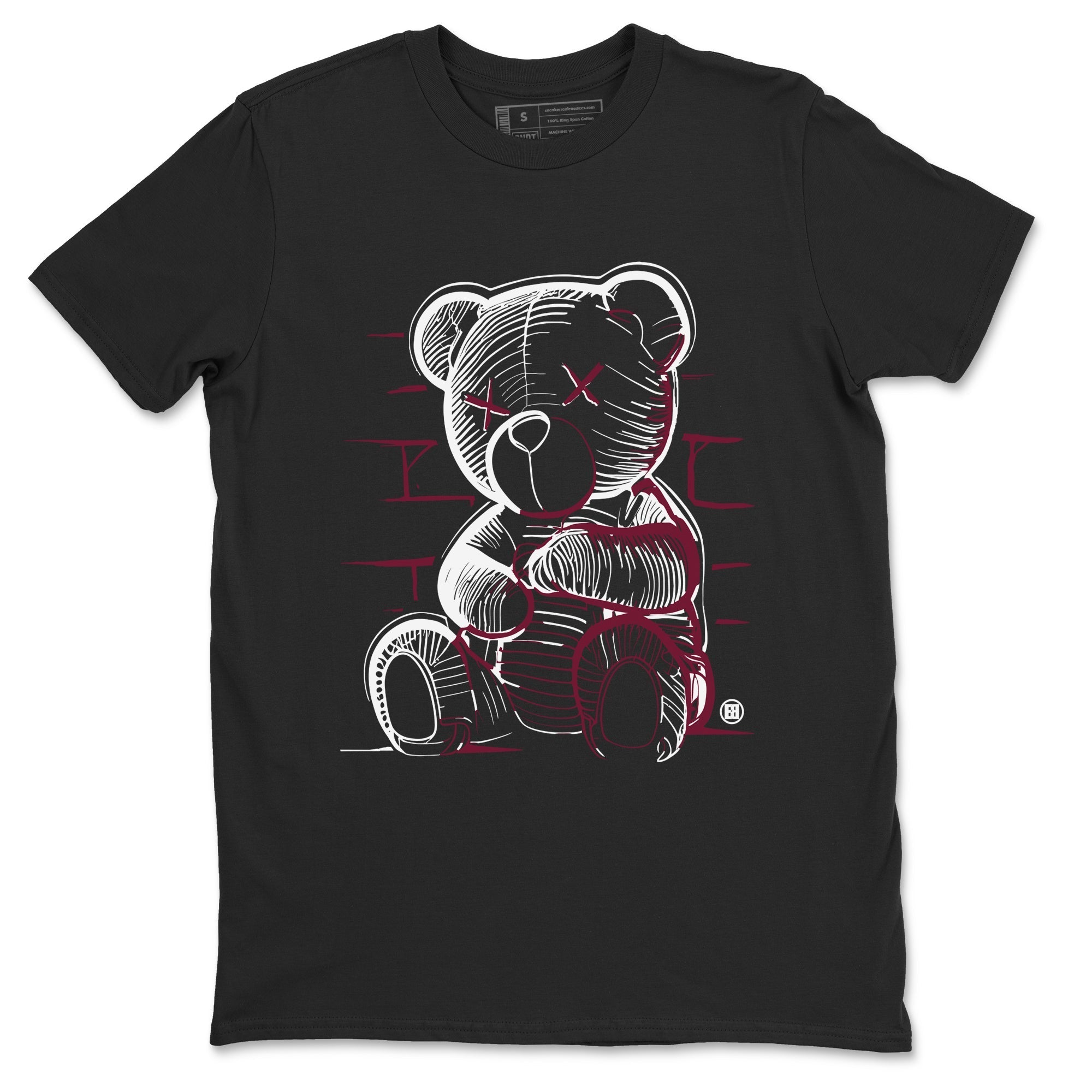 Neon Bear snkmatch Tees - Air Jordan 1 Metallic Burgundy
