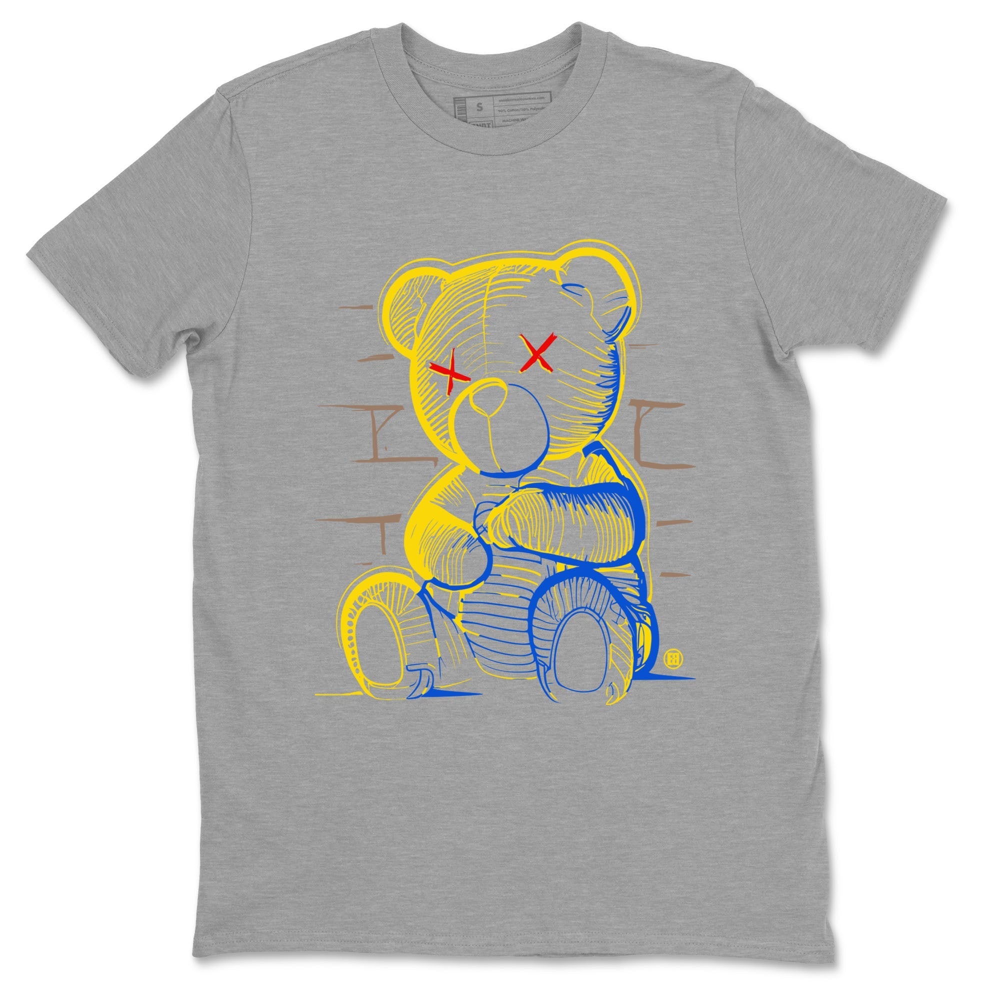 Neon Bear snkmatch Tees - Air Jordan 1 Travis Scott Canary