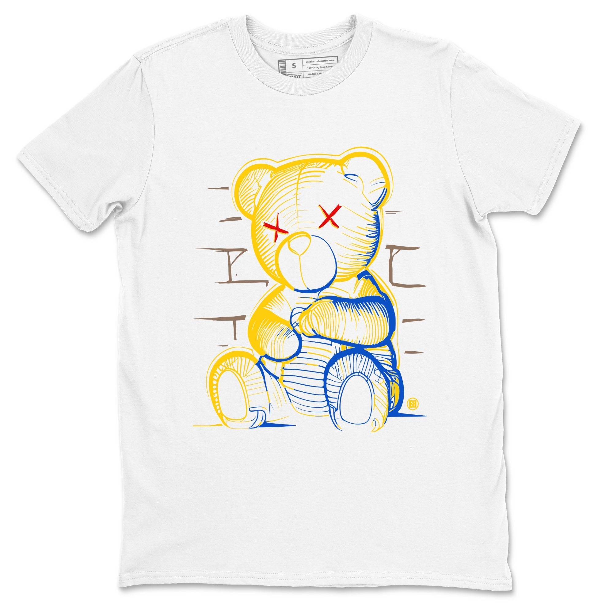 Neon Bear snkmatch Tees - Air Jordan 1 Travis Scott Canary