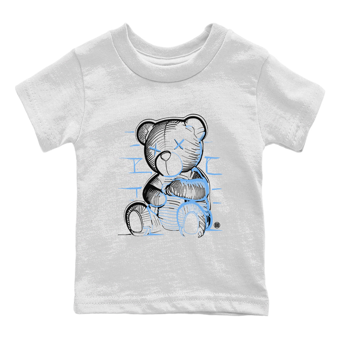Neon Bear Kids Tops - Air Jordan 1 UNC Toe
