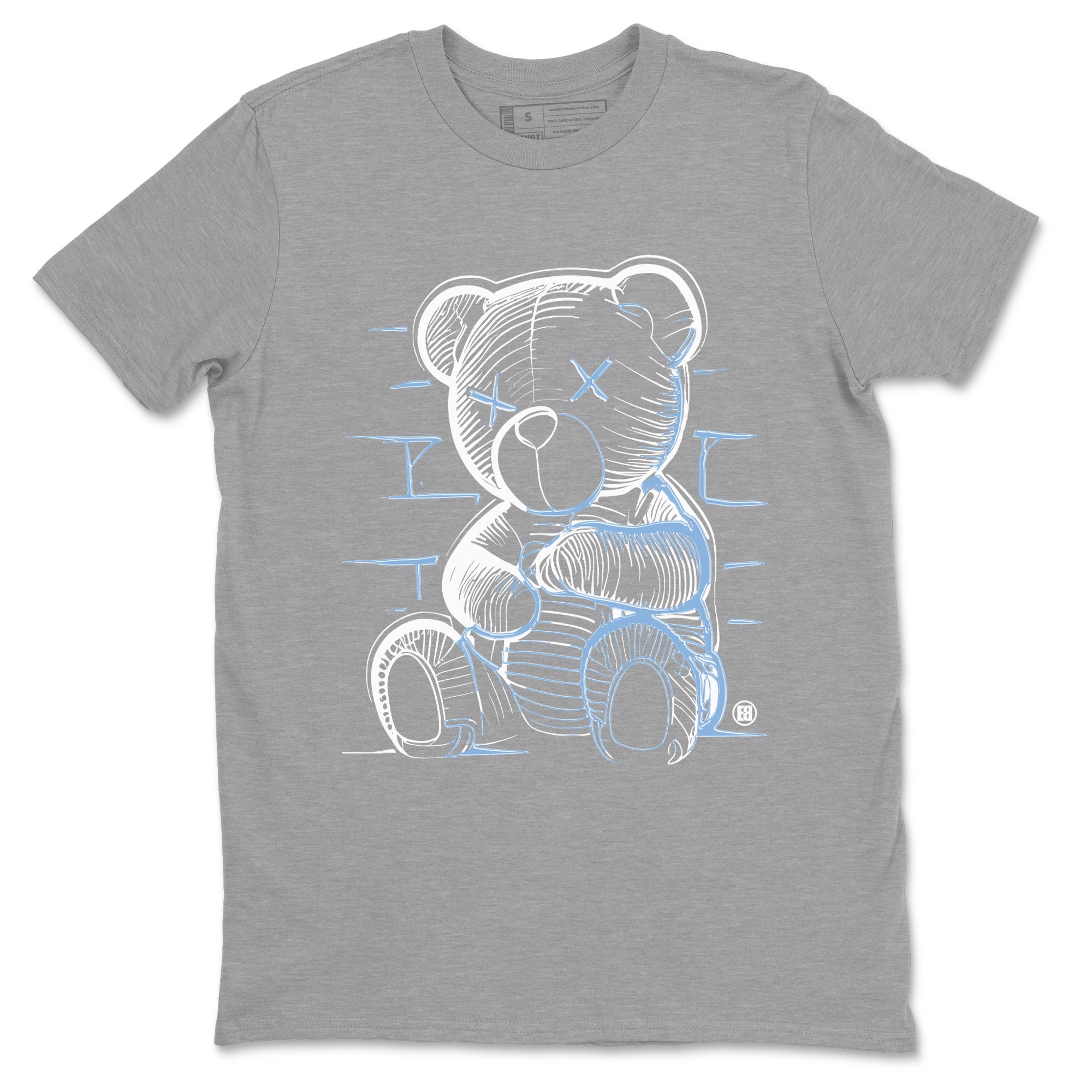Neon Bear snkmatch Tees - Air Jordan 11 Legend Blue
