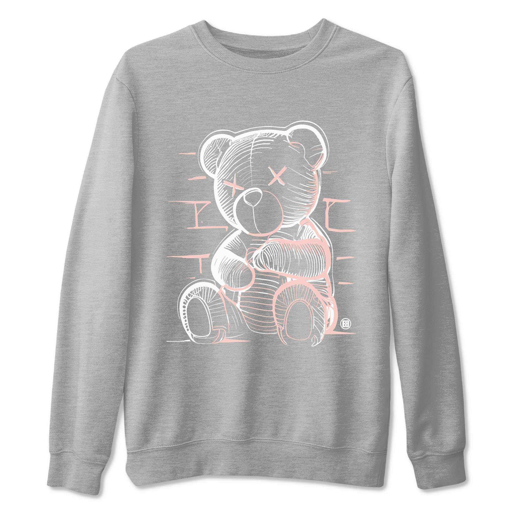 Neon Bear snkmatch Tees - Air Jordan 11 Legend Pink