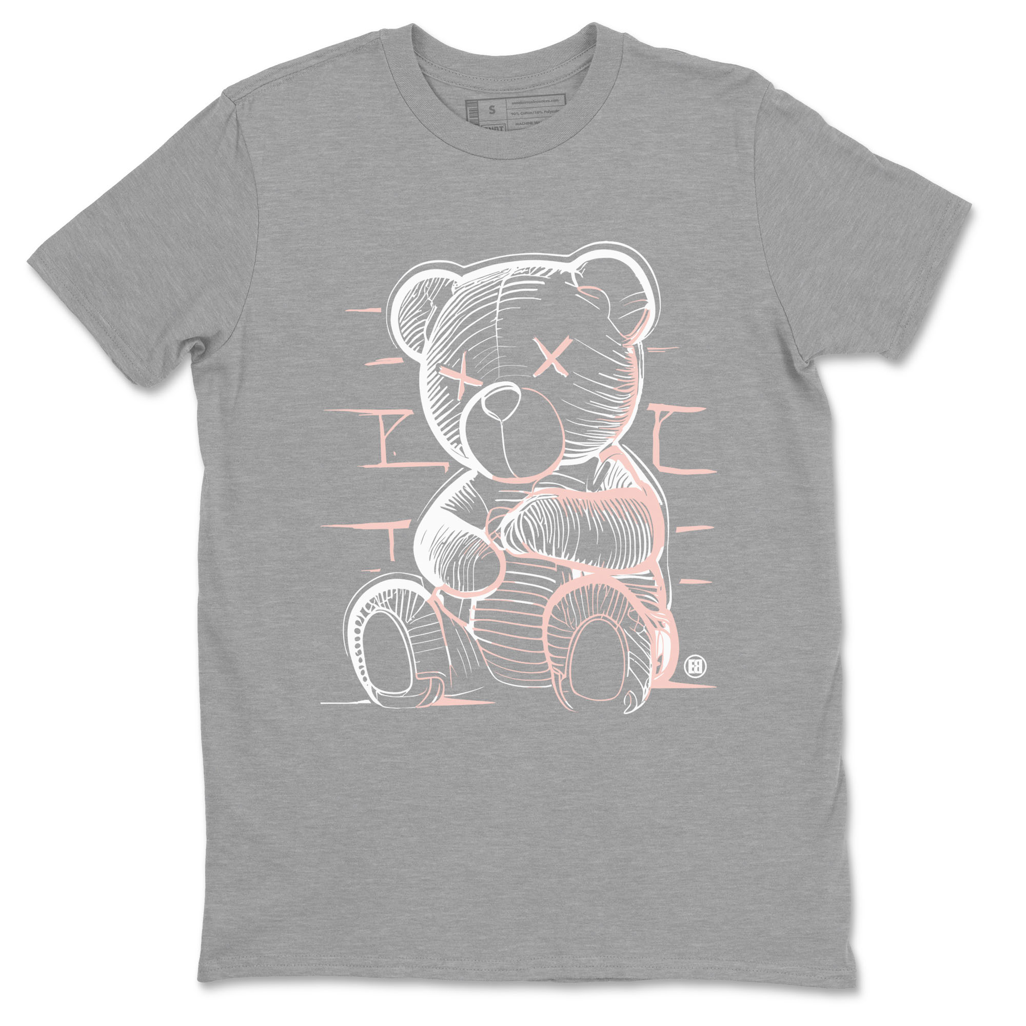 Neon Bear snkmatch Tees - Air Jordan 11 Legend Pink
