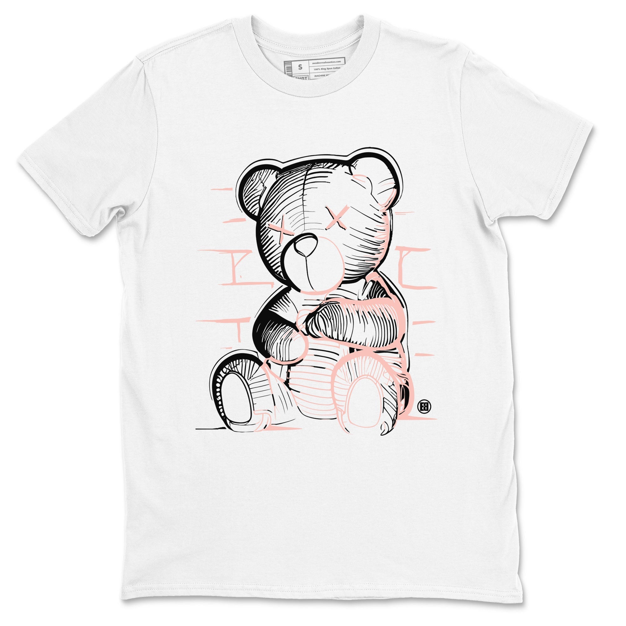 Neon Bear snkmatch Tees - Air Jordan 11 Legend Pink
