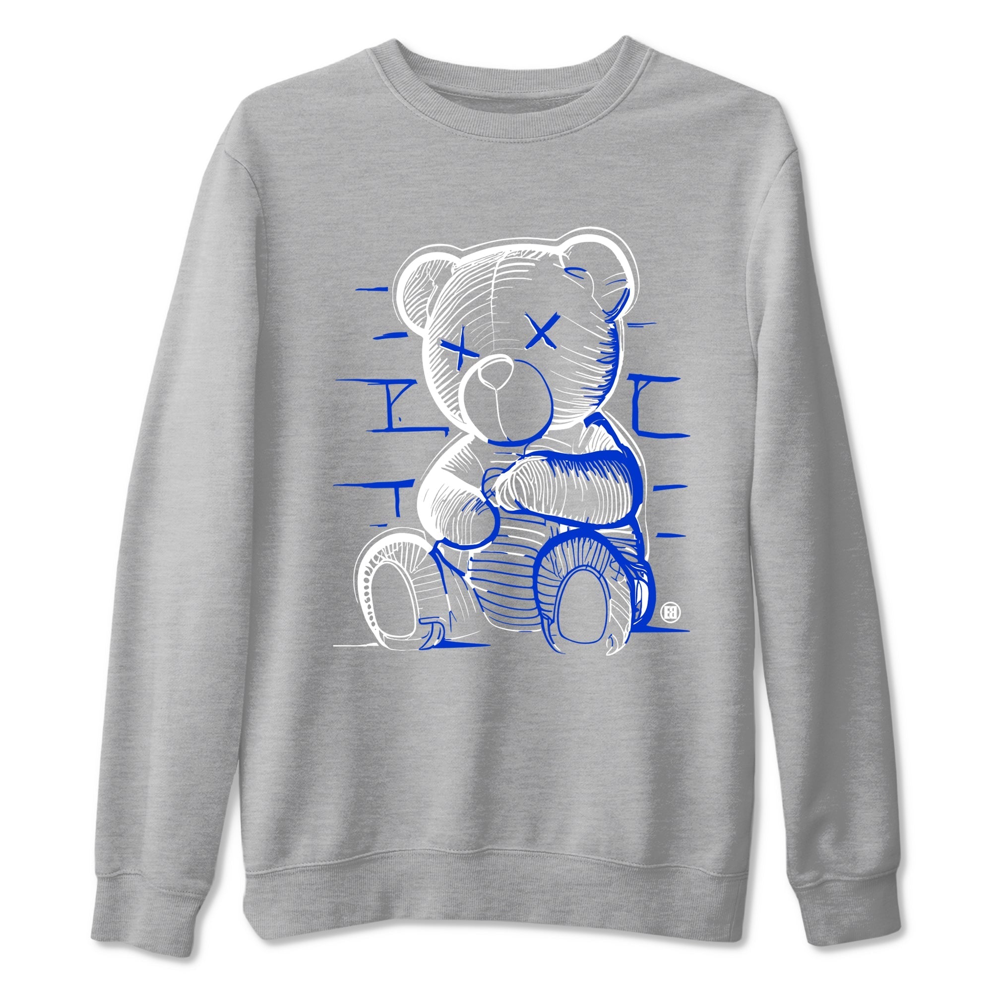 Neon Bear snkmatch Tees - Air Jordan 12 Blueberry