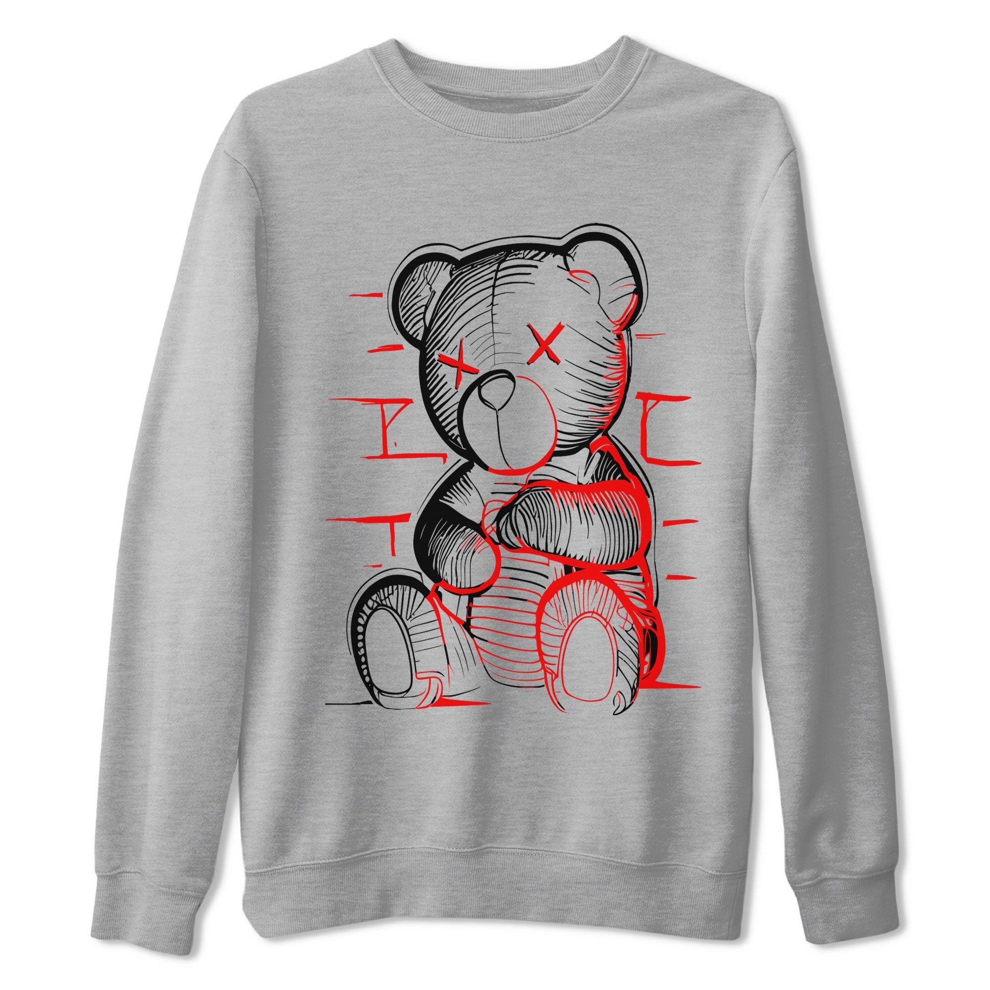 Neon Bear snkmatch Tee - Air Jordan 12 Cherry