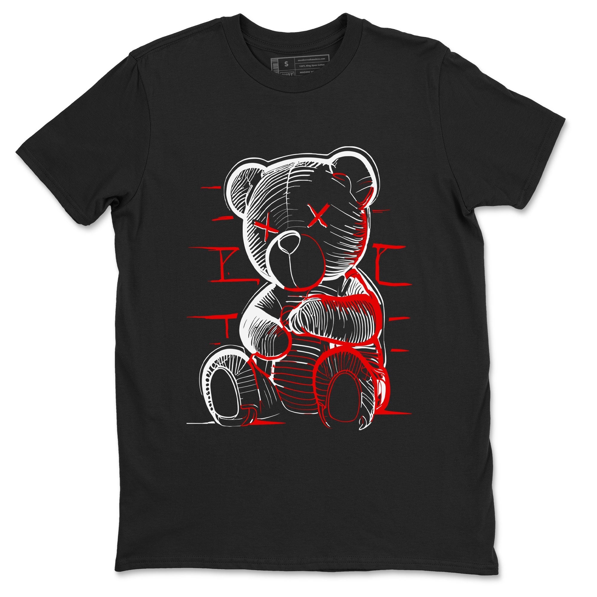 Neon Bear snkmatch Tee - Air Jordan 12 Cherry