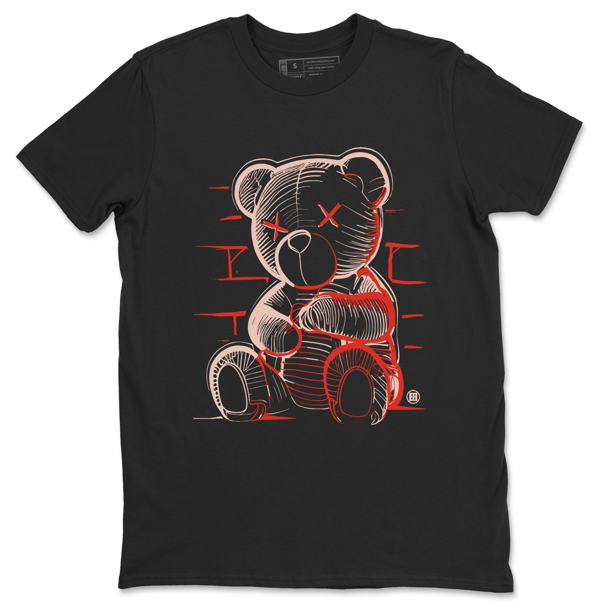 Neon Bear snkmatch Tees - Air Jordan 13 Dune Red
