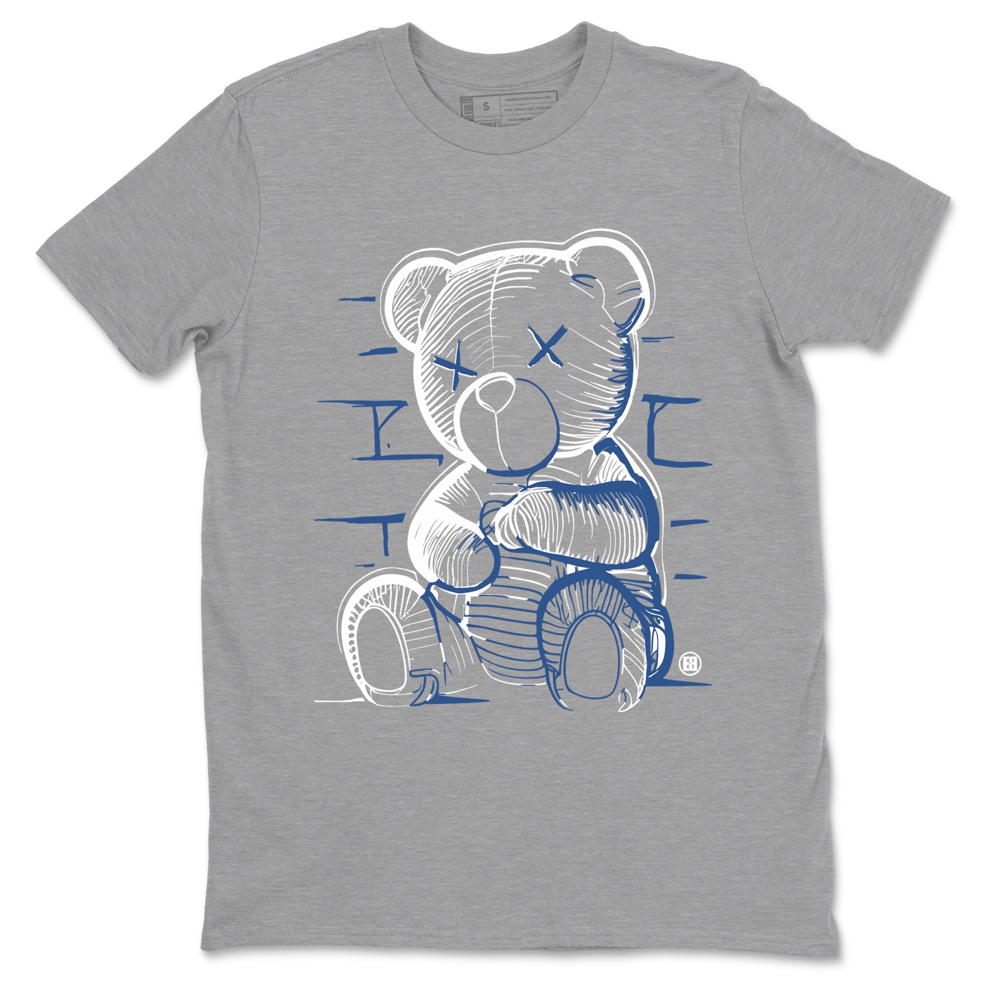 Neon Bear snkmatch Tees - Air Jordan 3 A Ma Maniere x Diffused Blue
