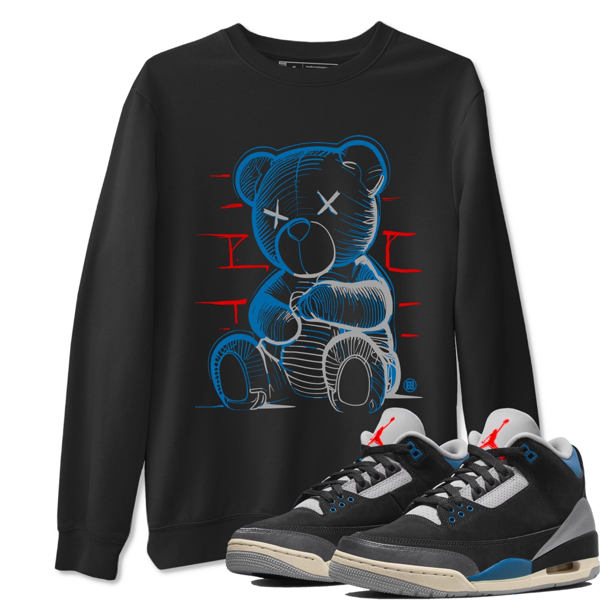 Neon Bear snkmatch Tees - Air Jordan 3 Rare Air