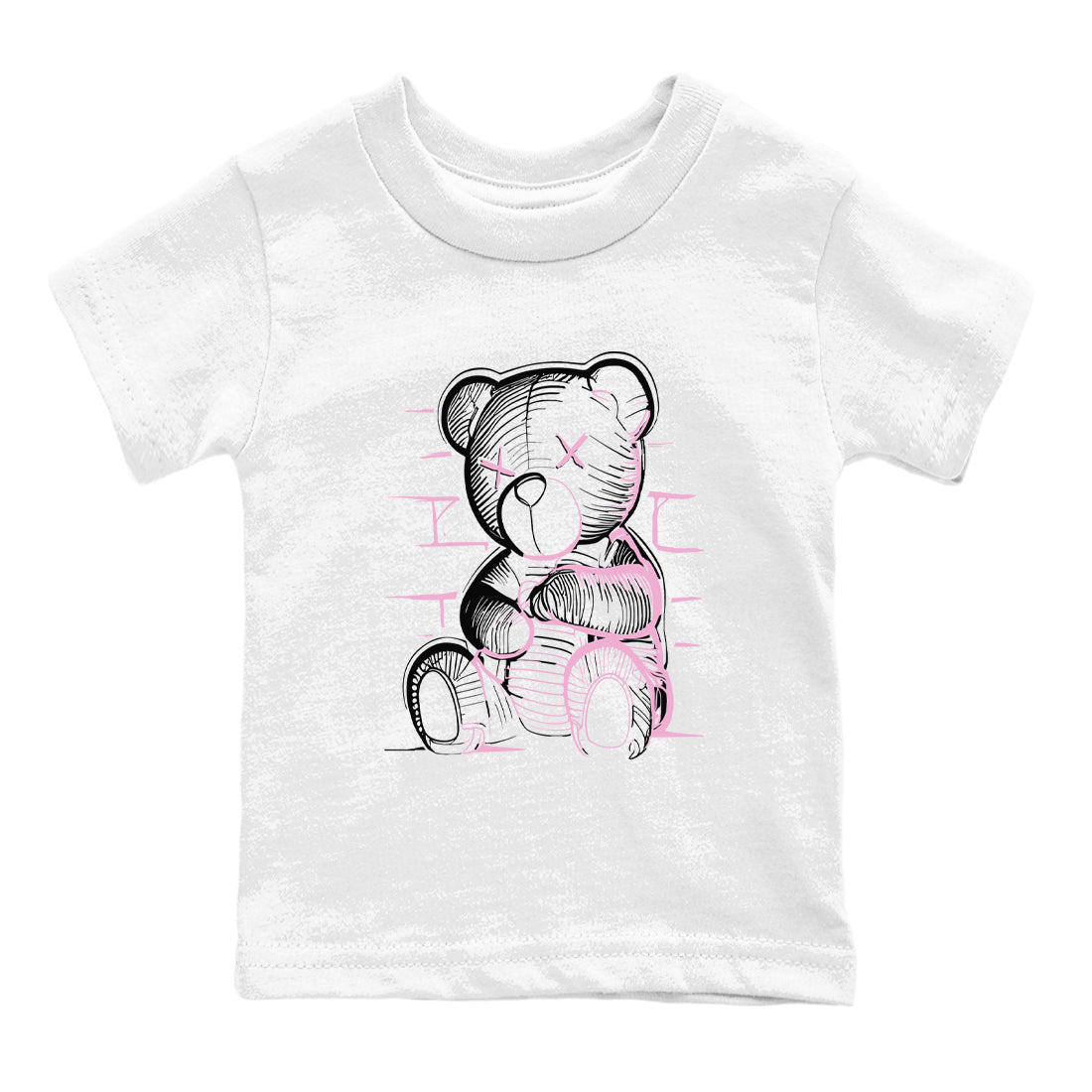 Neon Bear snkmatch Tees Kids - Air Jordan 4 Orchid