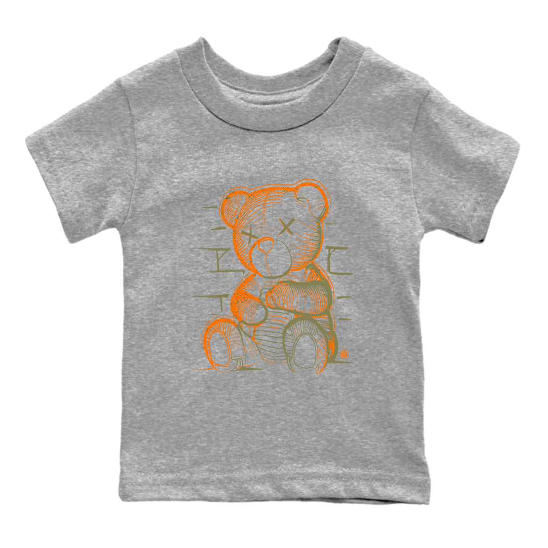 Neon Bear snkmatch Tees Kids - Air Jordan 5 Olive