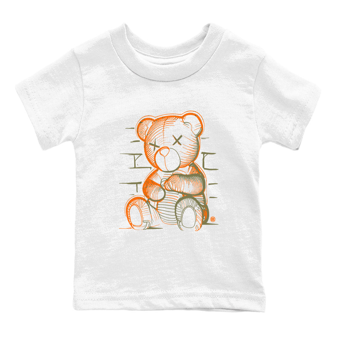 Neon Bear snkmatch Tees Kids - Air Jordan 5 Olive