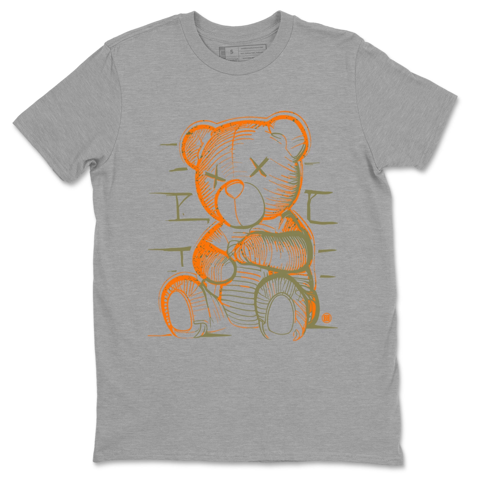 Neon Bear snkmatch Tees - Air Jordan 5 Olive