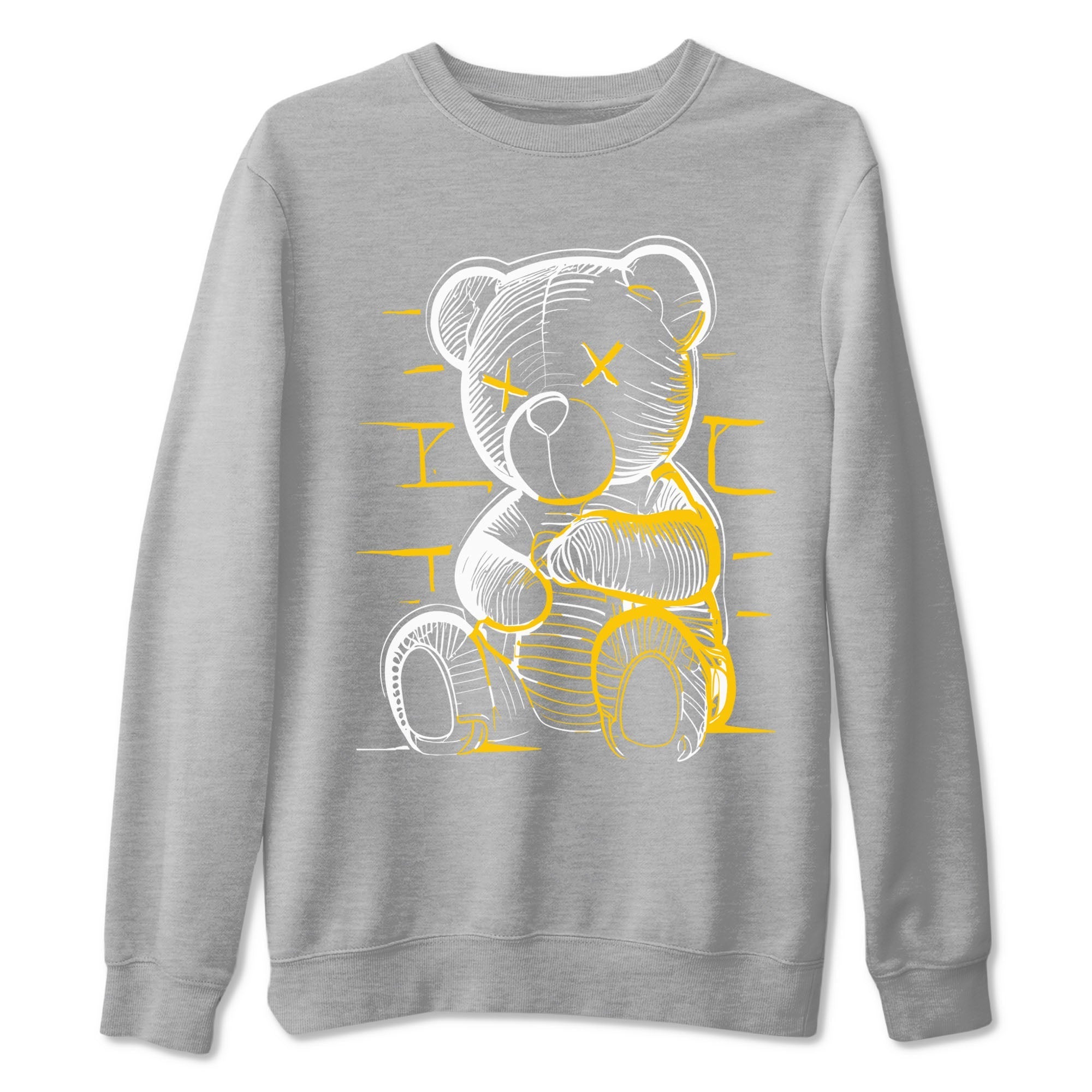 Neon Bear snkmatch Tees - Air Jordan 6 Yellow Ochre