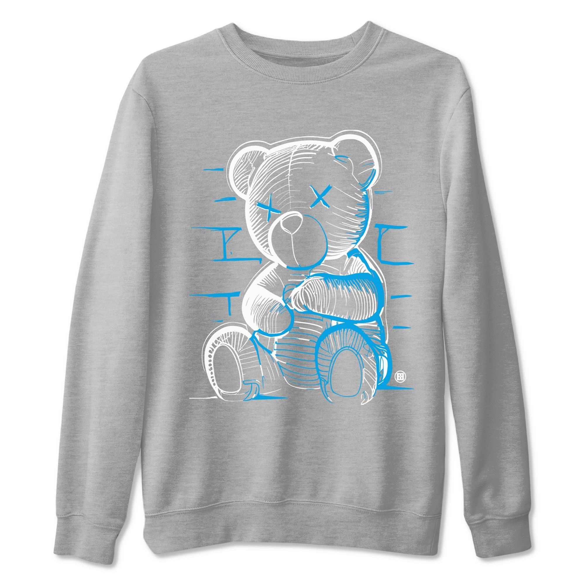 Neon Bear snkmatch Tees - Air Jordan 9 Powder Blue