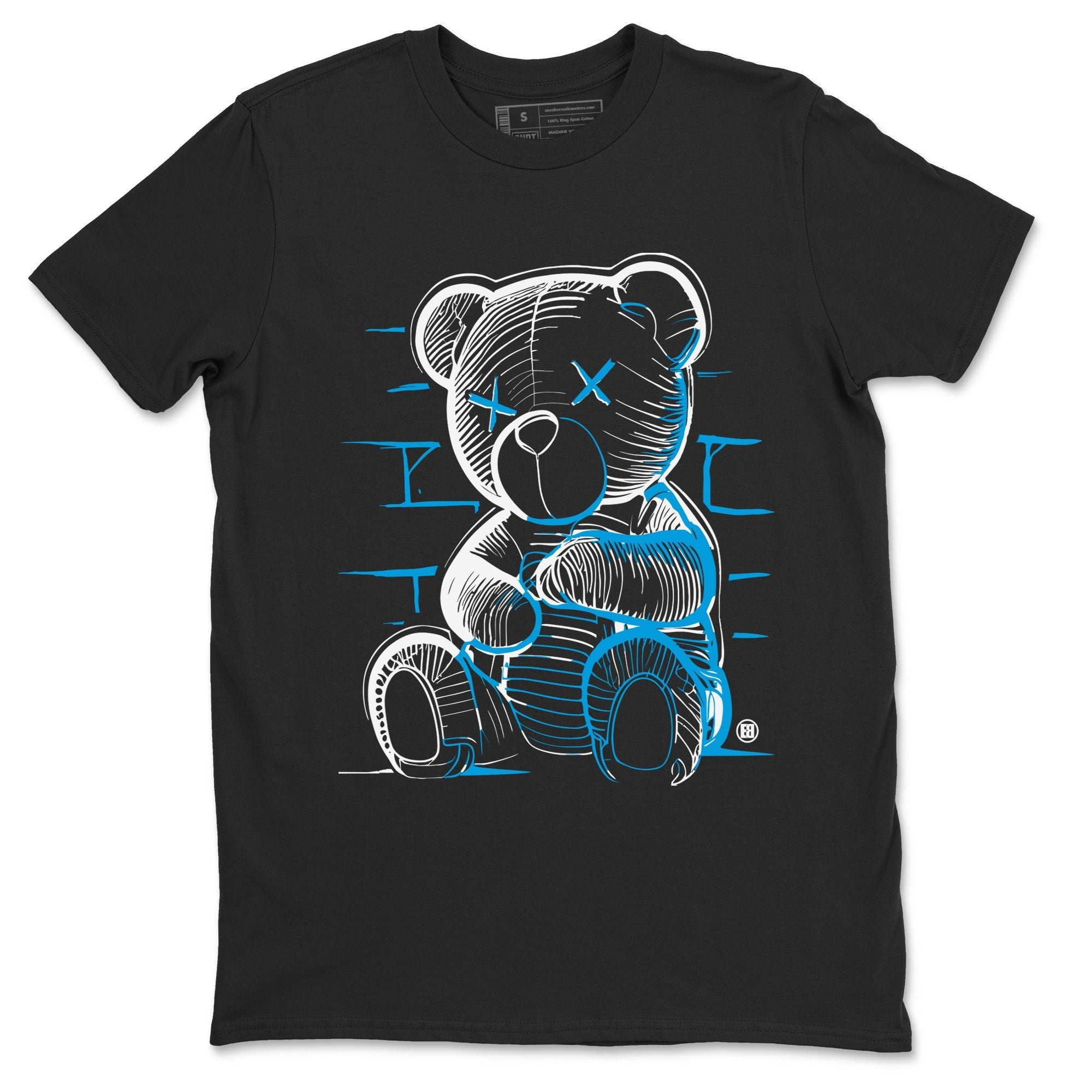 Neon Bear snkmatch Tees - Air Jordan 9 Powder Blue