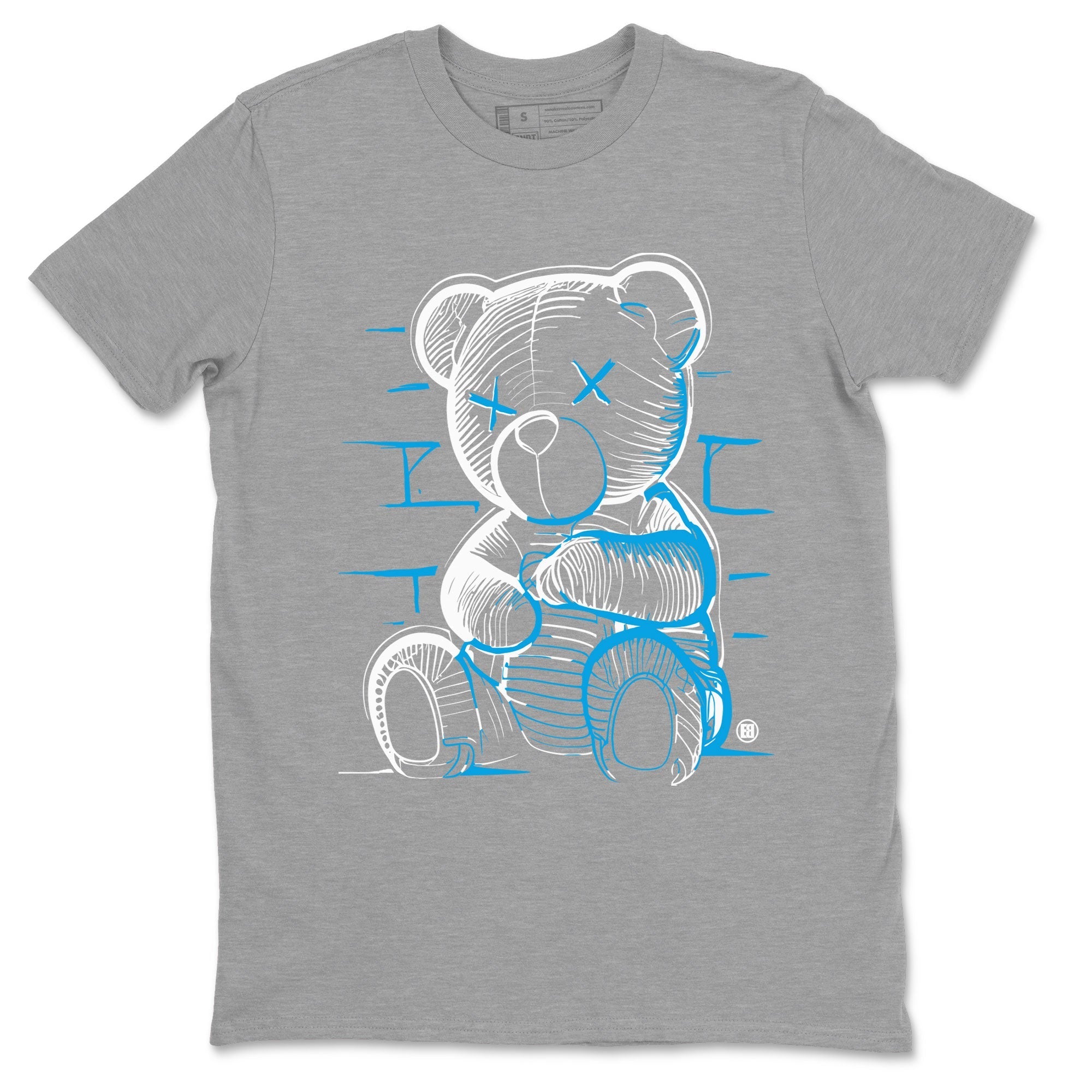 Neon Bear snkmatch Tees - Air Jordan 9 Powder Blue