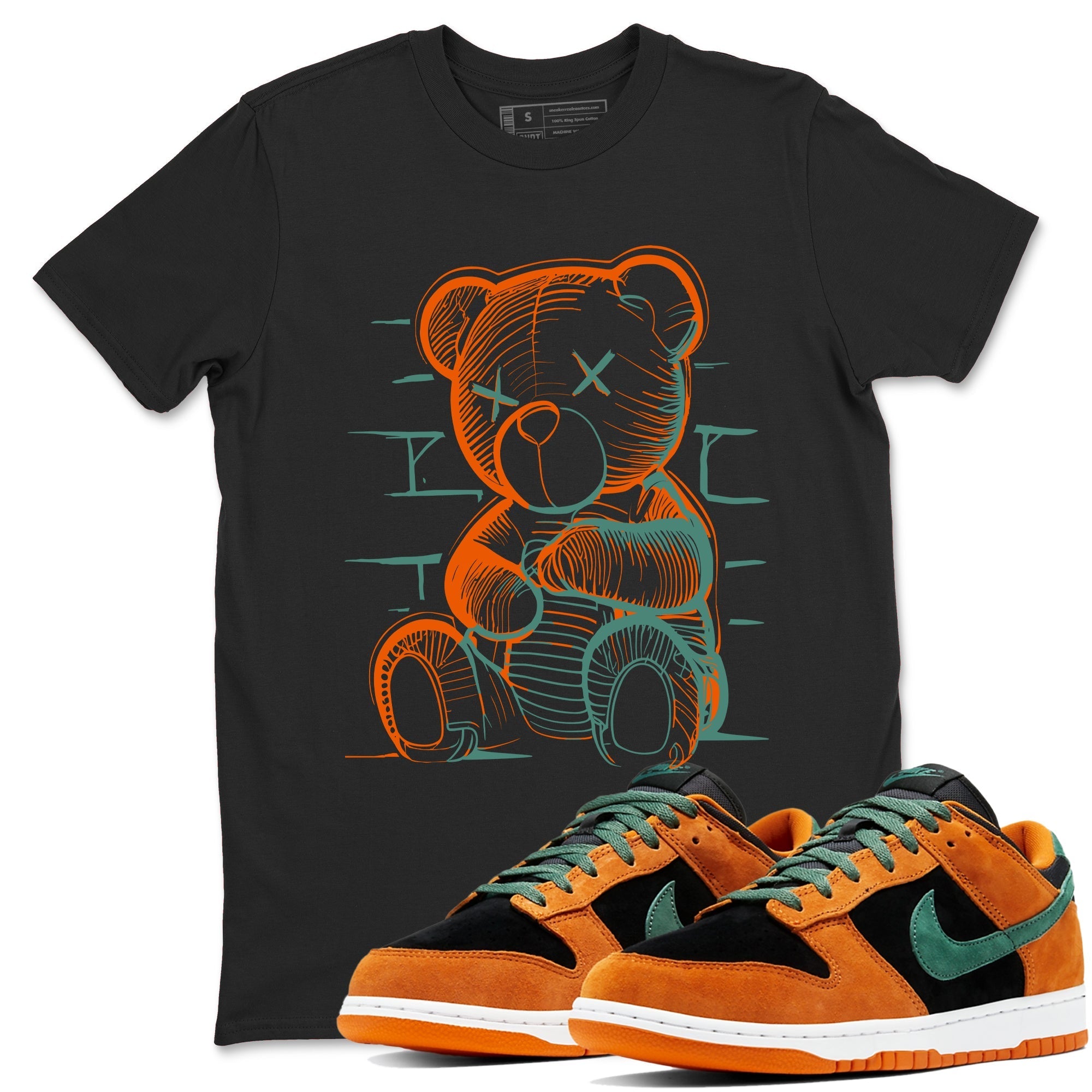 Neon Bear snkmatch Tees - Dunk Ceramic