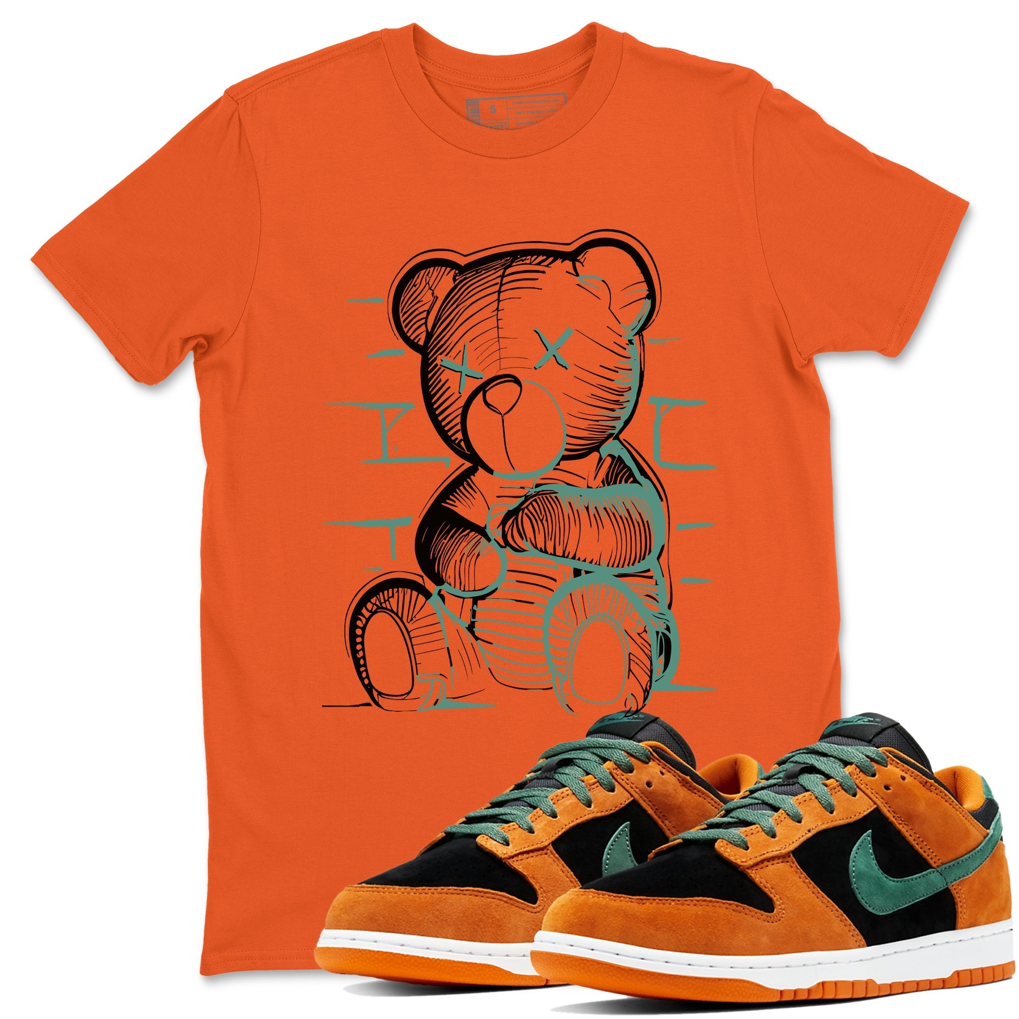 Neon Bear snkmatch Tees - Dunk Ceramic