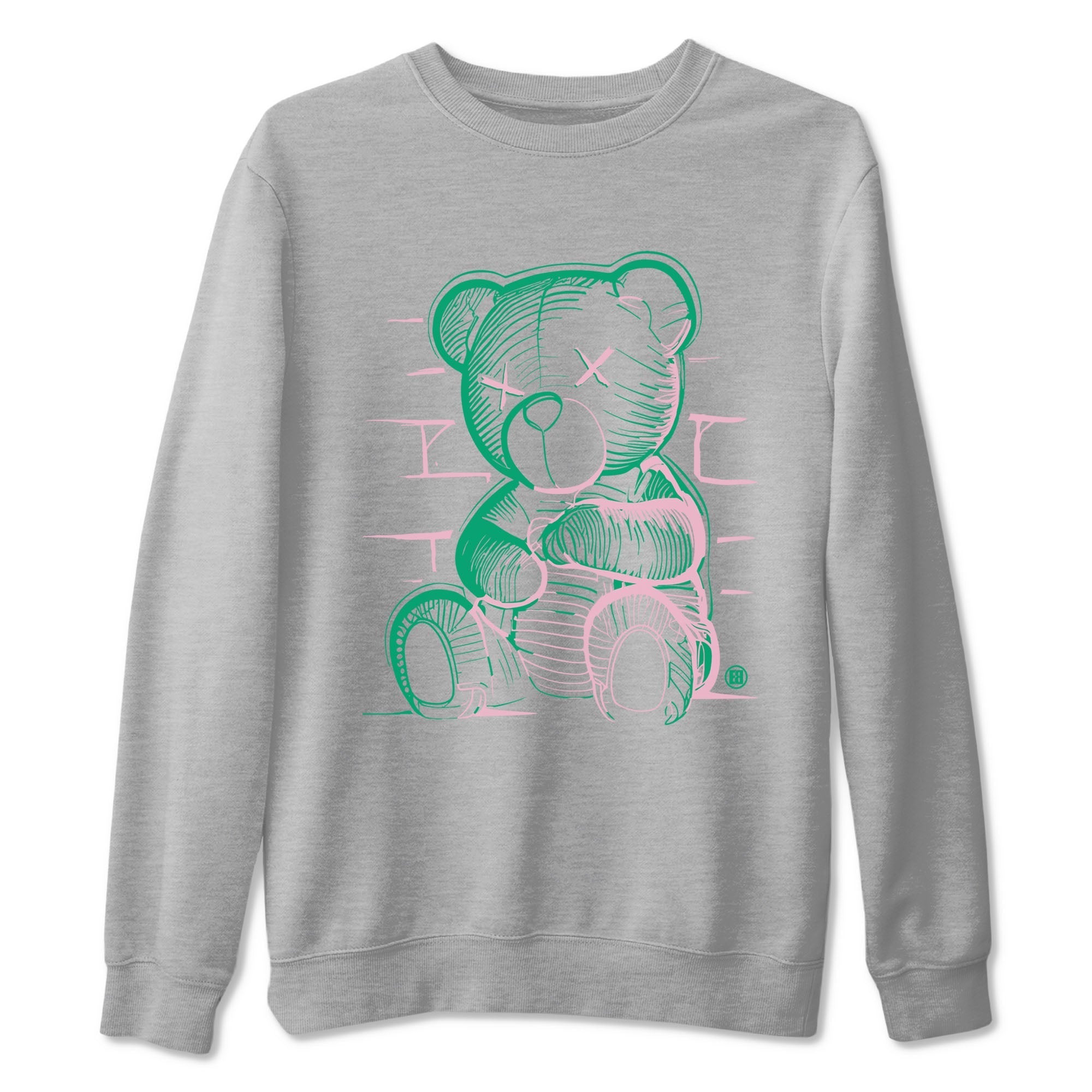 Neon Bear snkmatch Tees - Dunk Medium Soft Pink Malachite