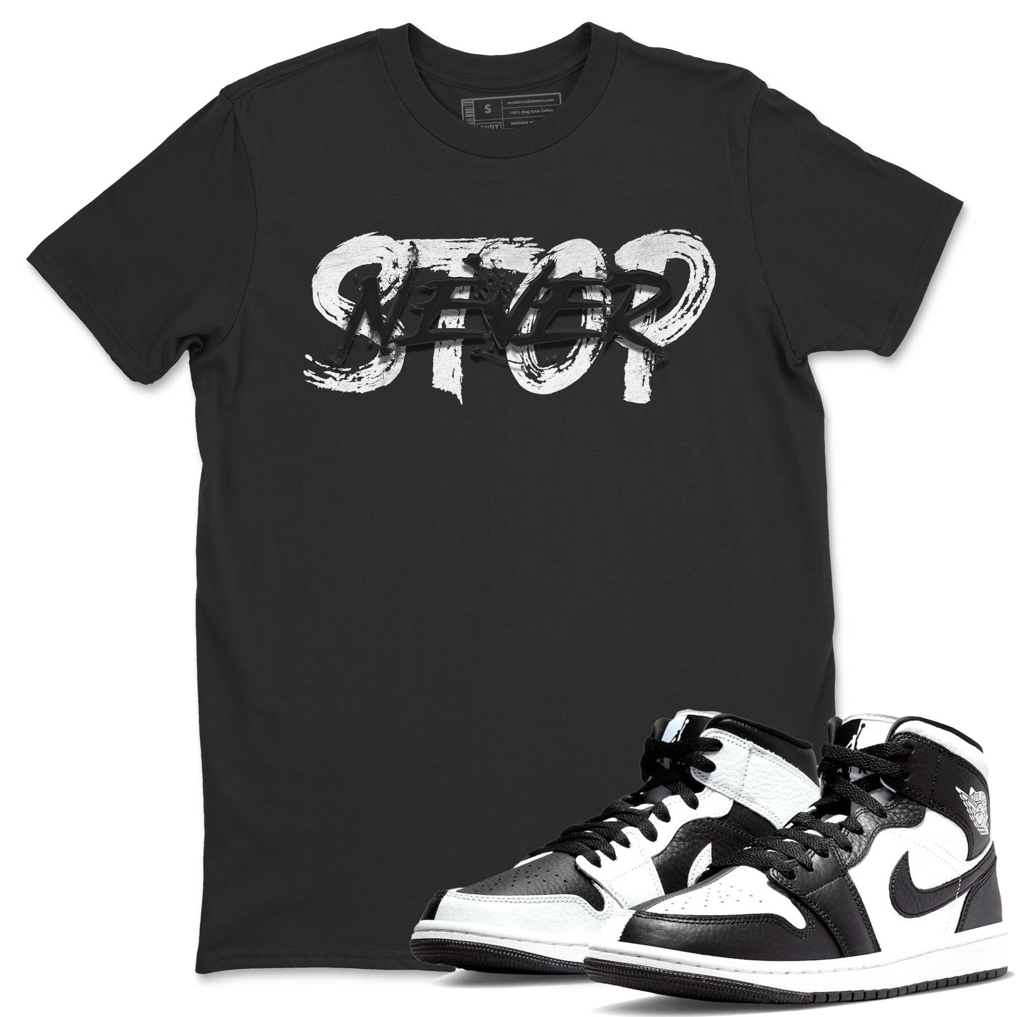 Never Stop Unisex Tops - Air Jordan 1 Homage