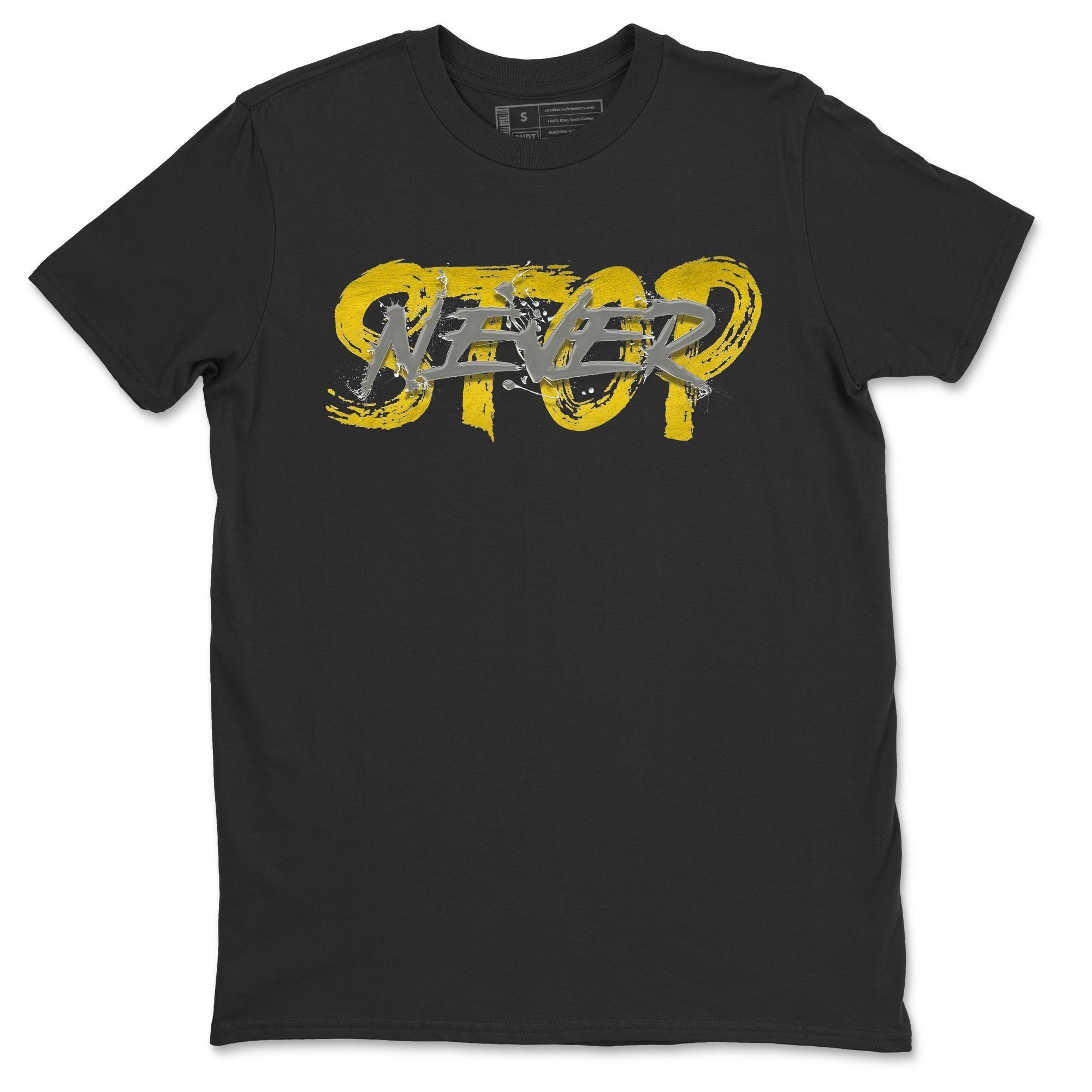 Never Stop Unisex Tops - Air Jordan 4 Lightning
