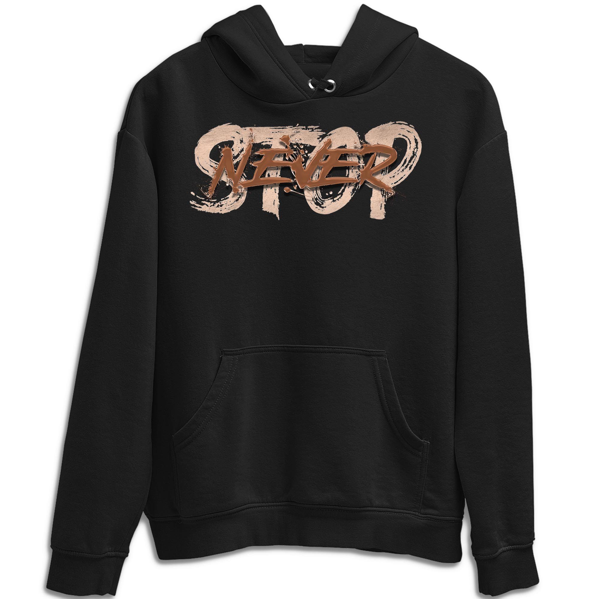 Never Stop Unisex Tops - Air Jordan 4 Shimmer