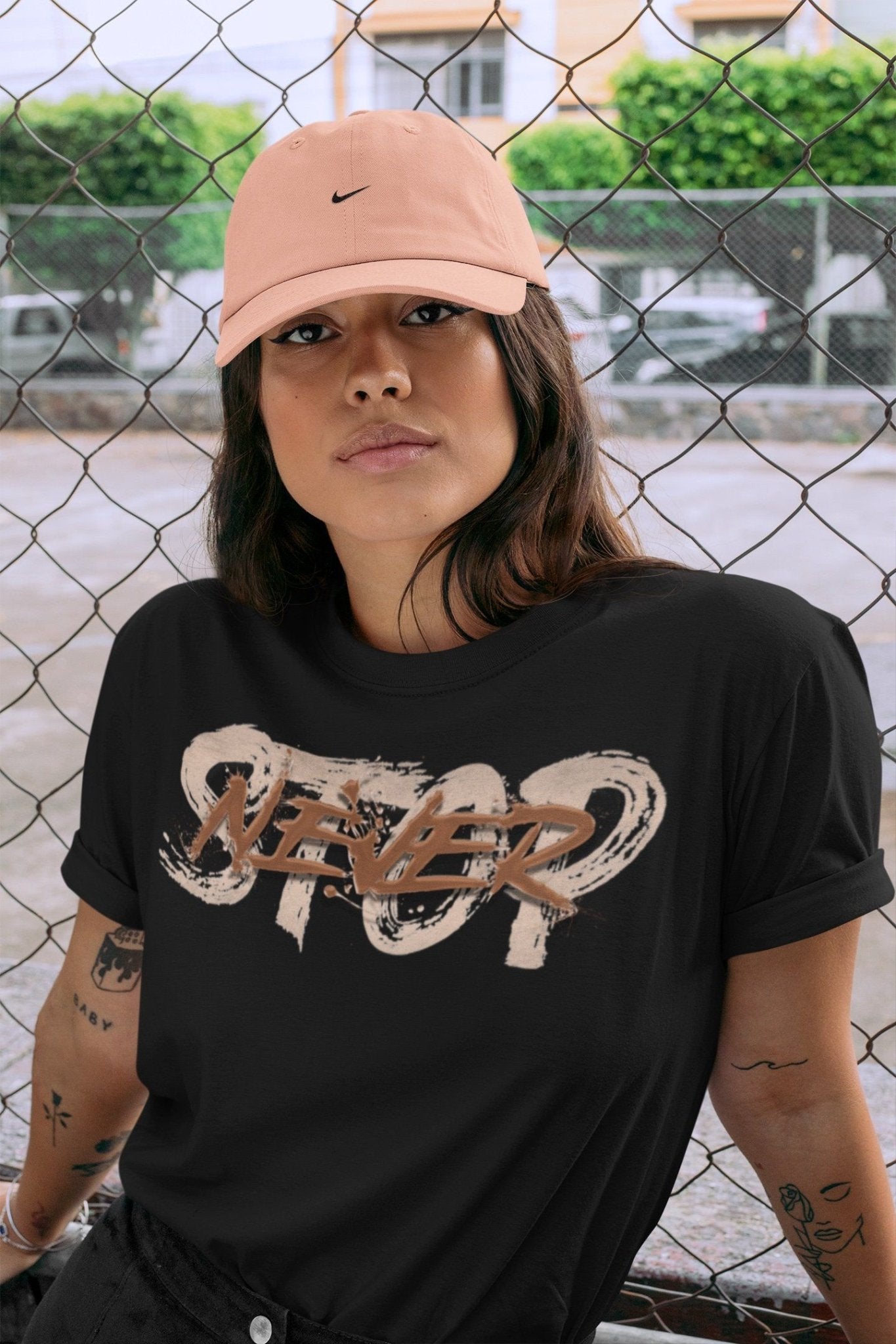 Never Stop Unisex Tops - Air Jordan 4 Shimmer