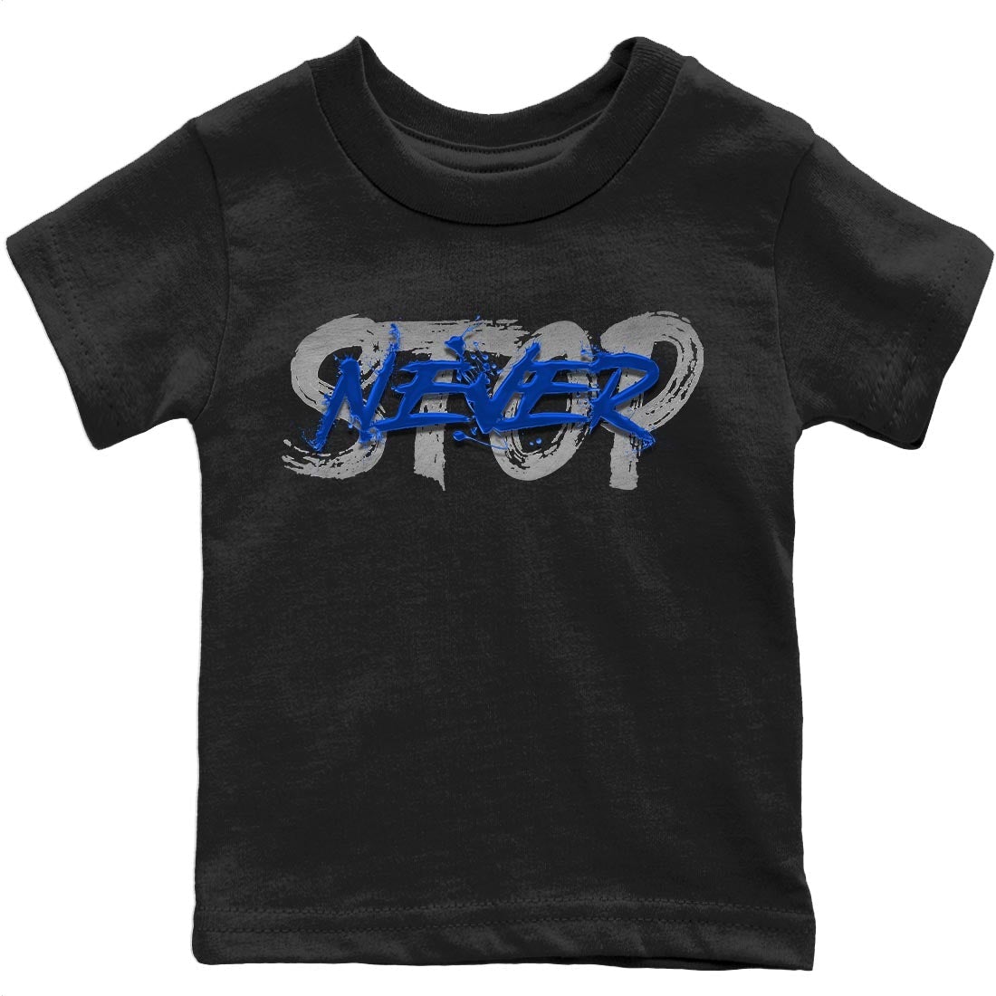 Never Stop Kids Tops - Air Jordan 5 Racer Blue