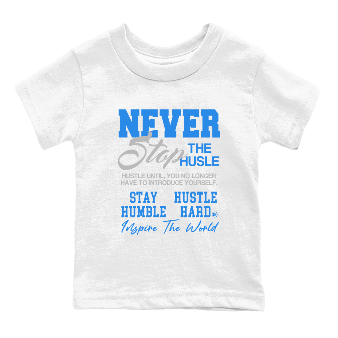 Never Stop The Hustle snkmatch Tees Kids - Air Jordan 3 Lucky Shorts
