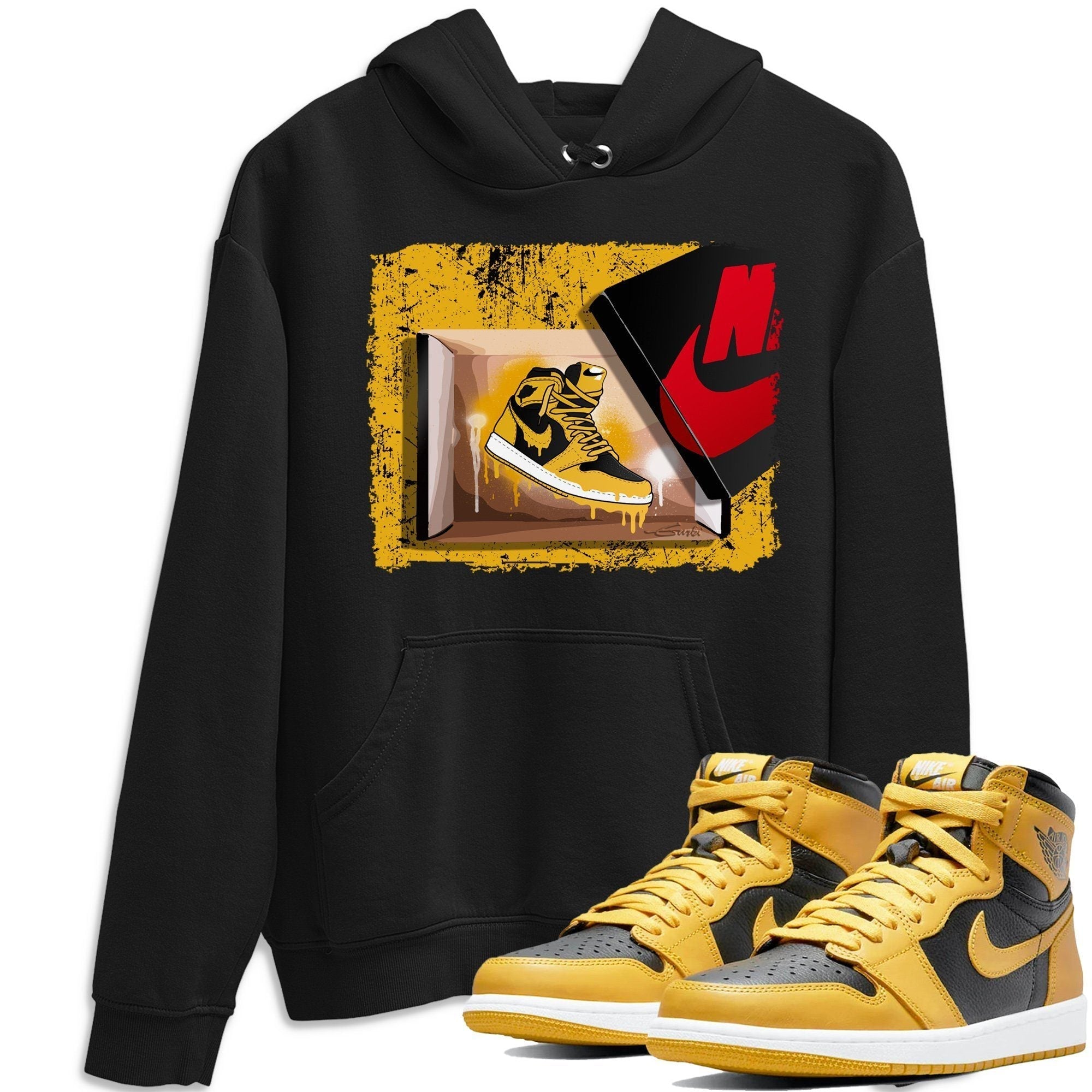 New Kicks Unisex Tops - Air Jordan 1 Pollen