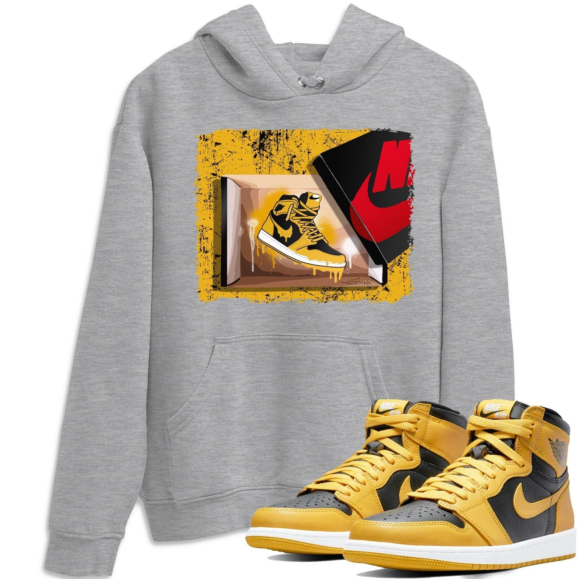 New Kicks Unisex Tops - Air Jordan 1 Pollen