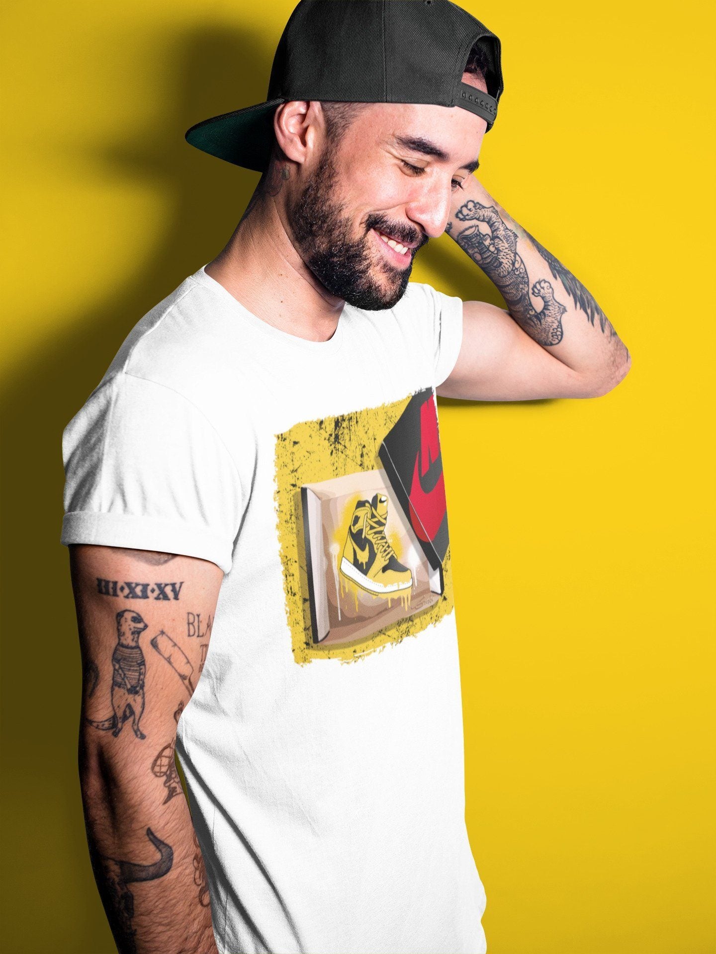 New Kicks Unisex Tops - Air Jordan 1 Pollen