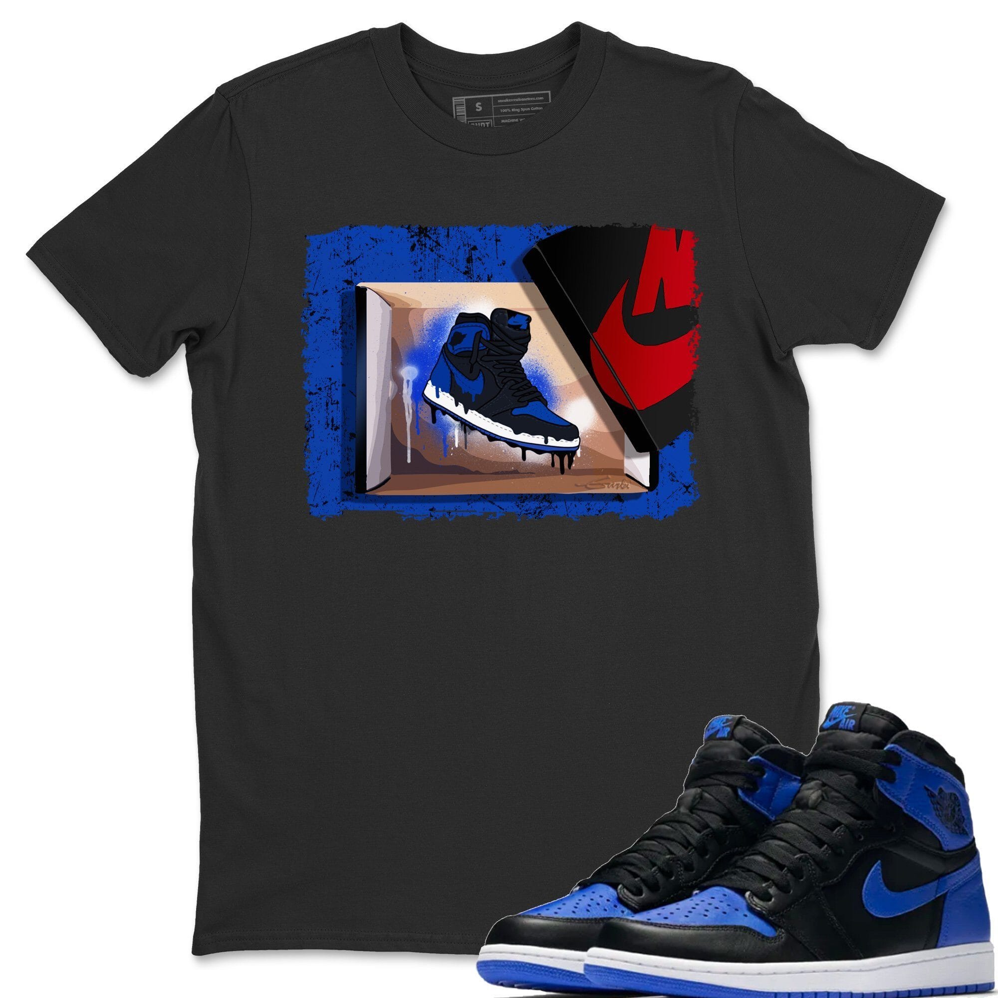 New Kicks Unisex Tops - Air Jordan 1 Royal Black