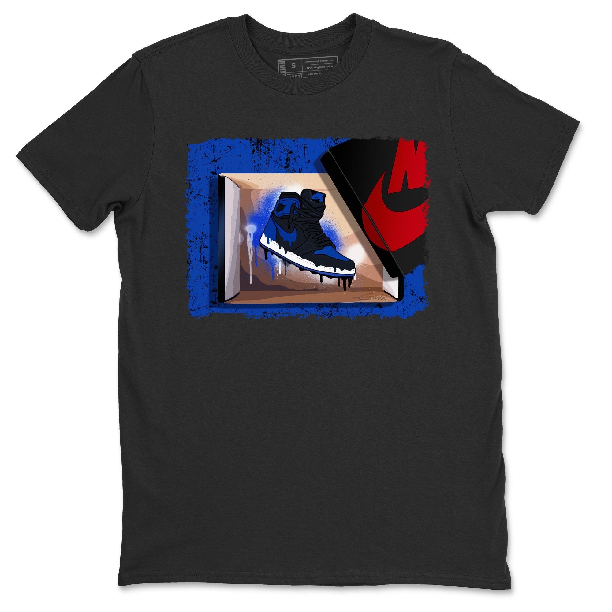 New Kicks Unisex Tops - Air Jordan 1 Royal Black