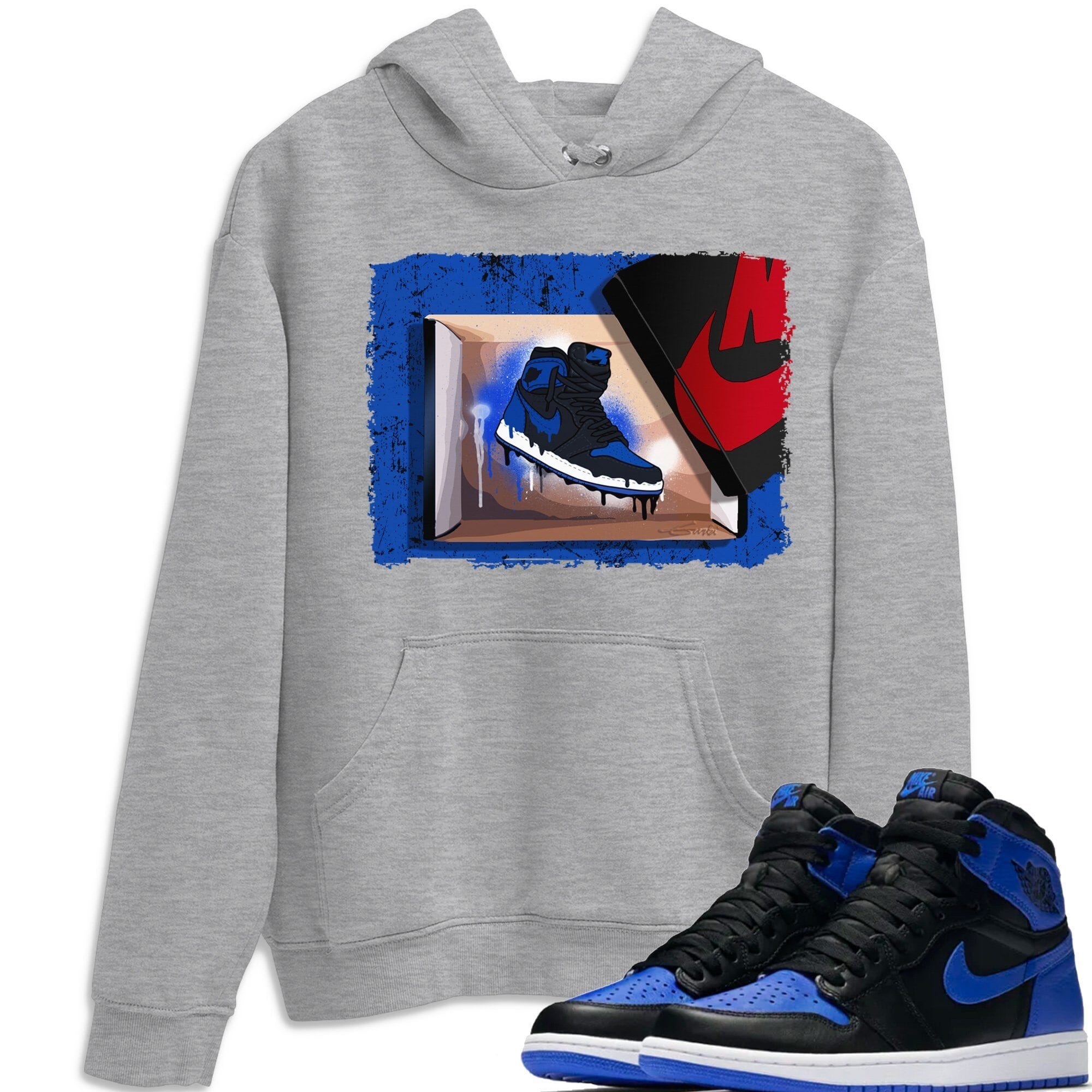 New Kicks Unisex Tops - Air Jordan 1 Royal Black