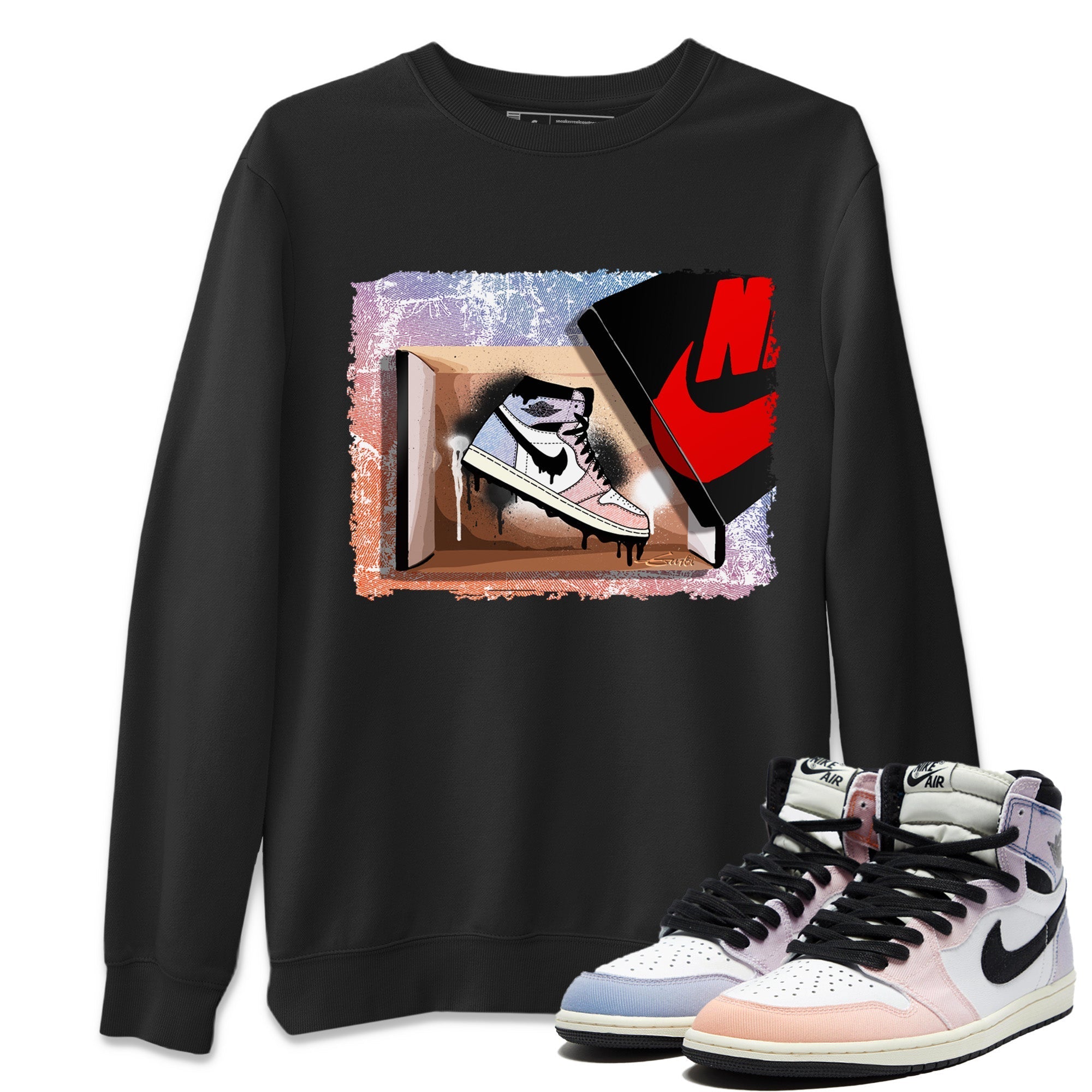 New Kicks Unisex Tops - Air Jordan 1 Skyline