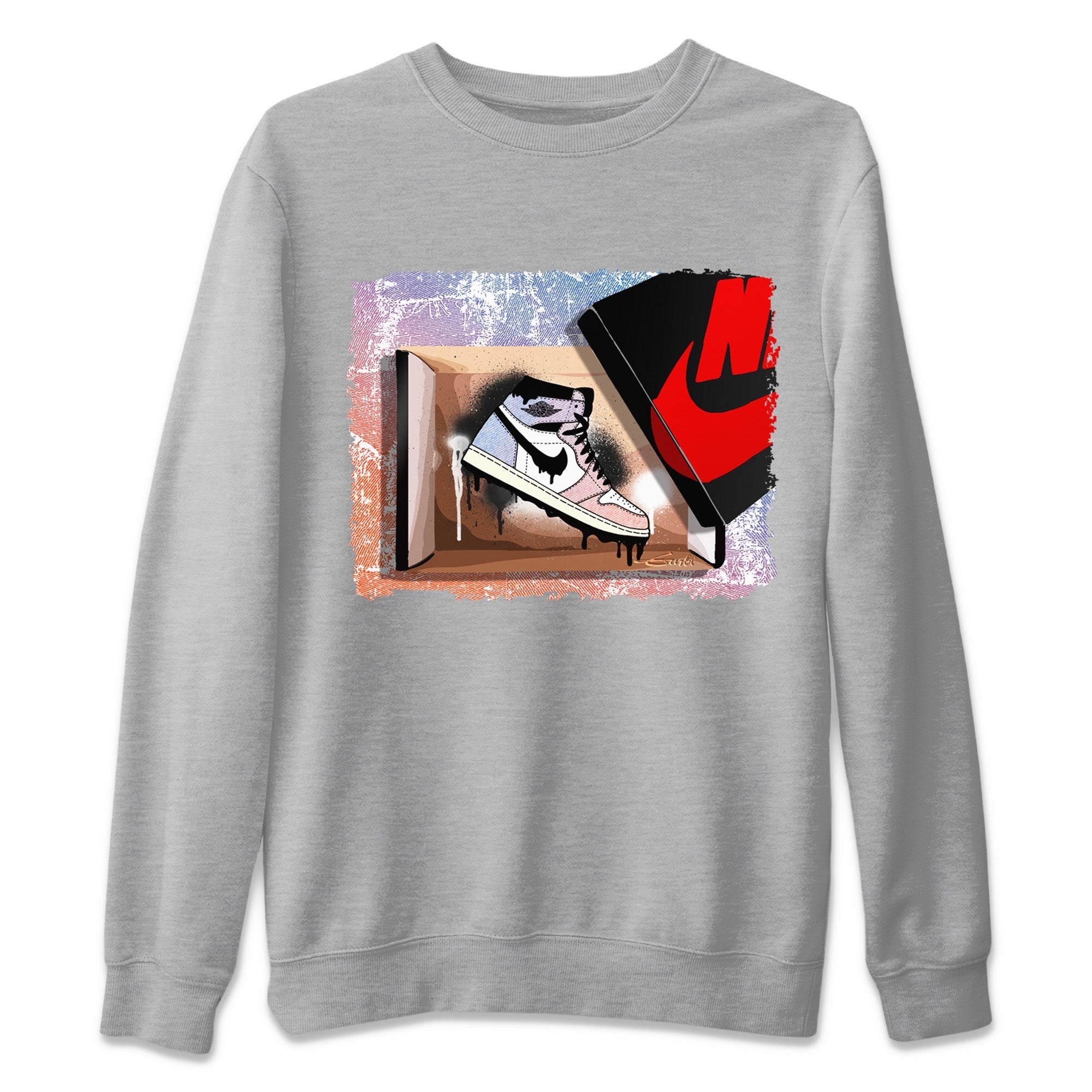 New Kicks Unisex Tops - Air Jordan 1 Skyline