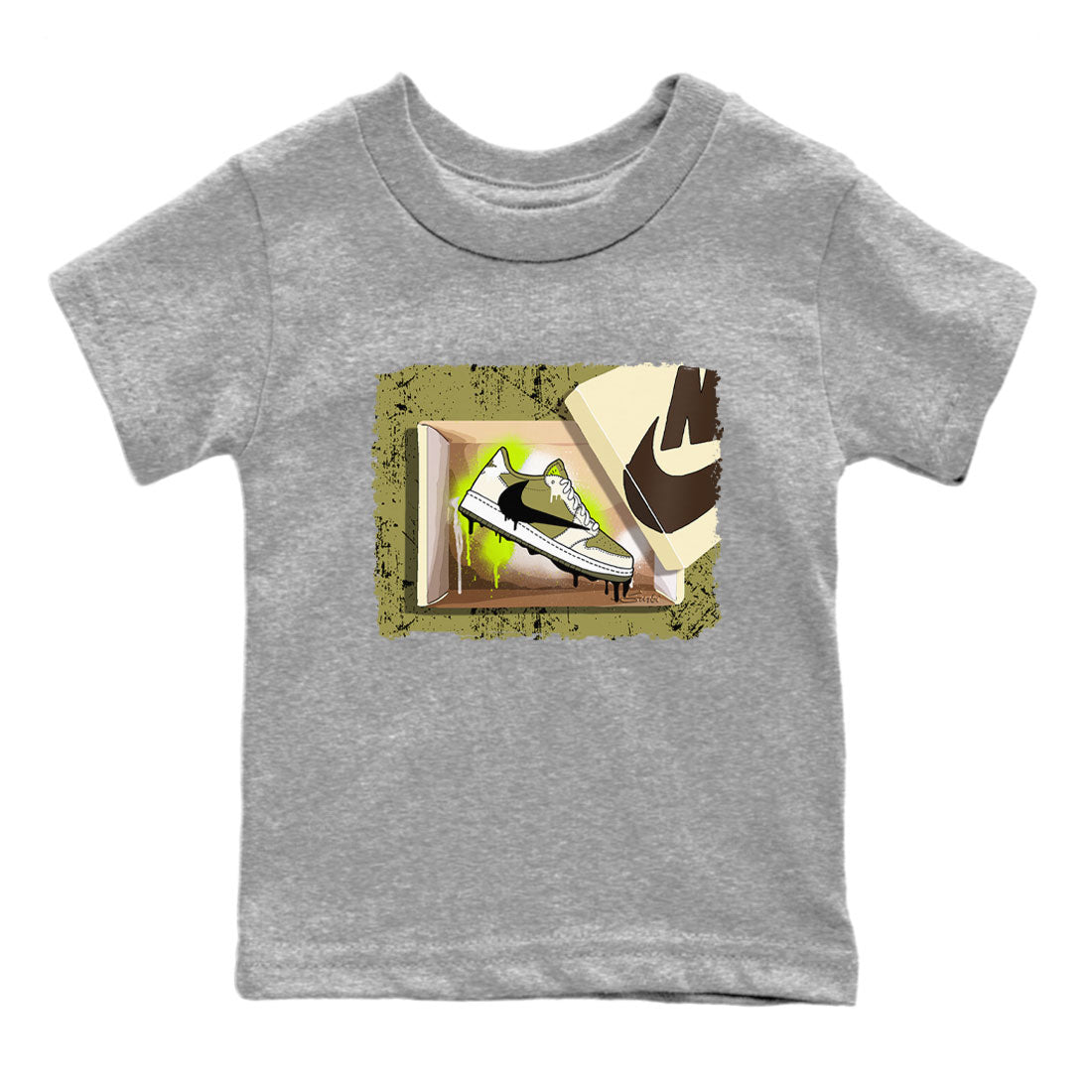 New Kicks snkmatch Tee Kids - Air Jordan 1 Travis Scott Golf