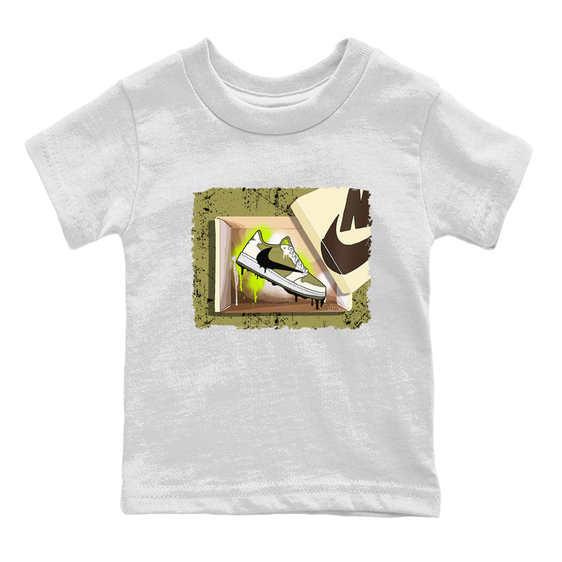 New Kicks snkmatch Tee Kids - Air Jordan 1 Travis Scott Golf