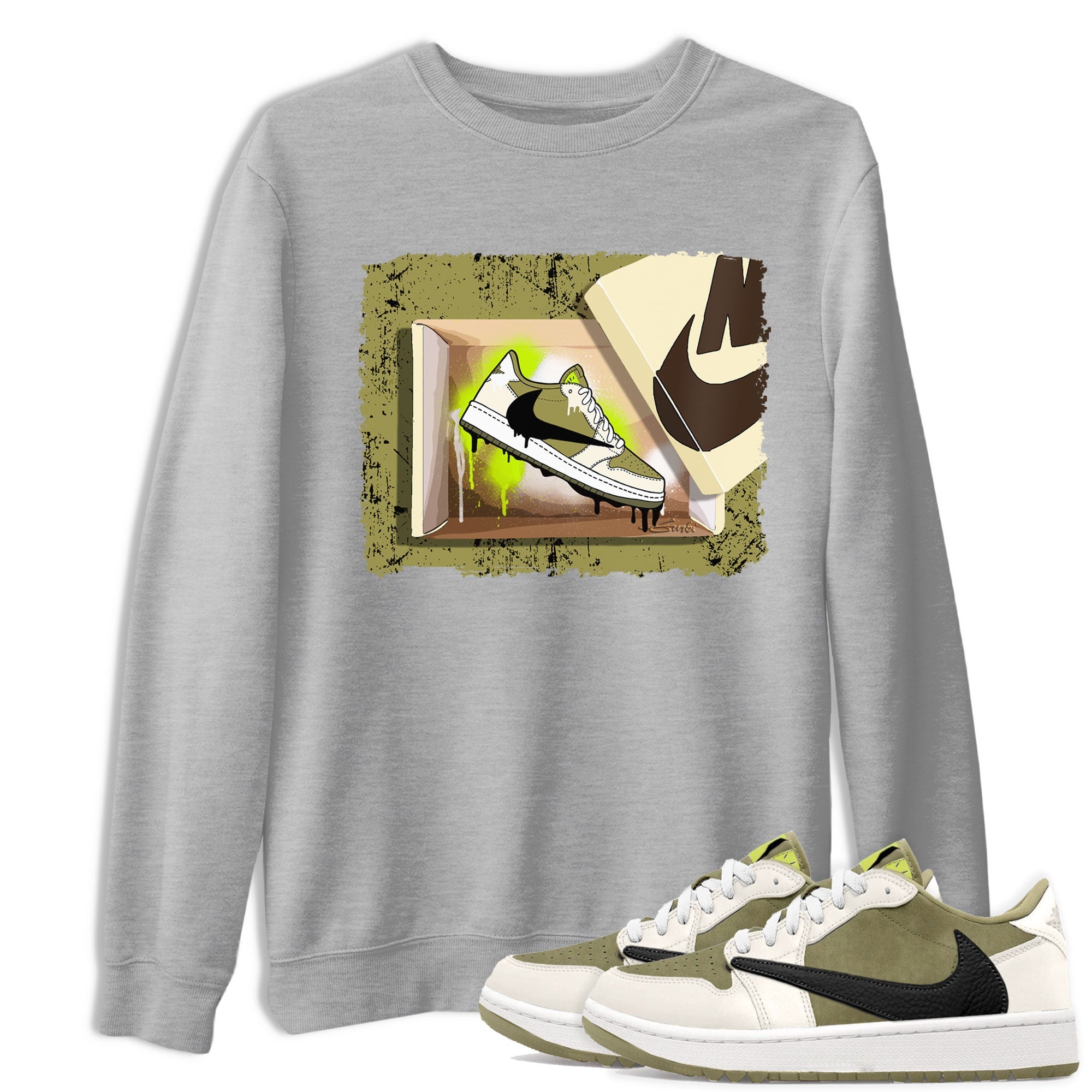 New Kicks snkmatch Tee - Air Jordan 1 Travis Scott Golf