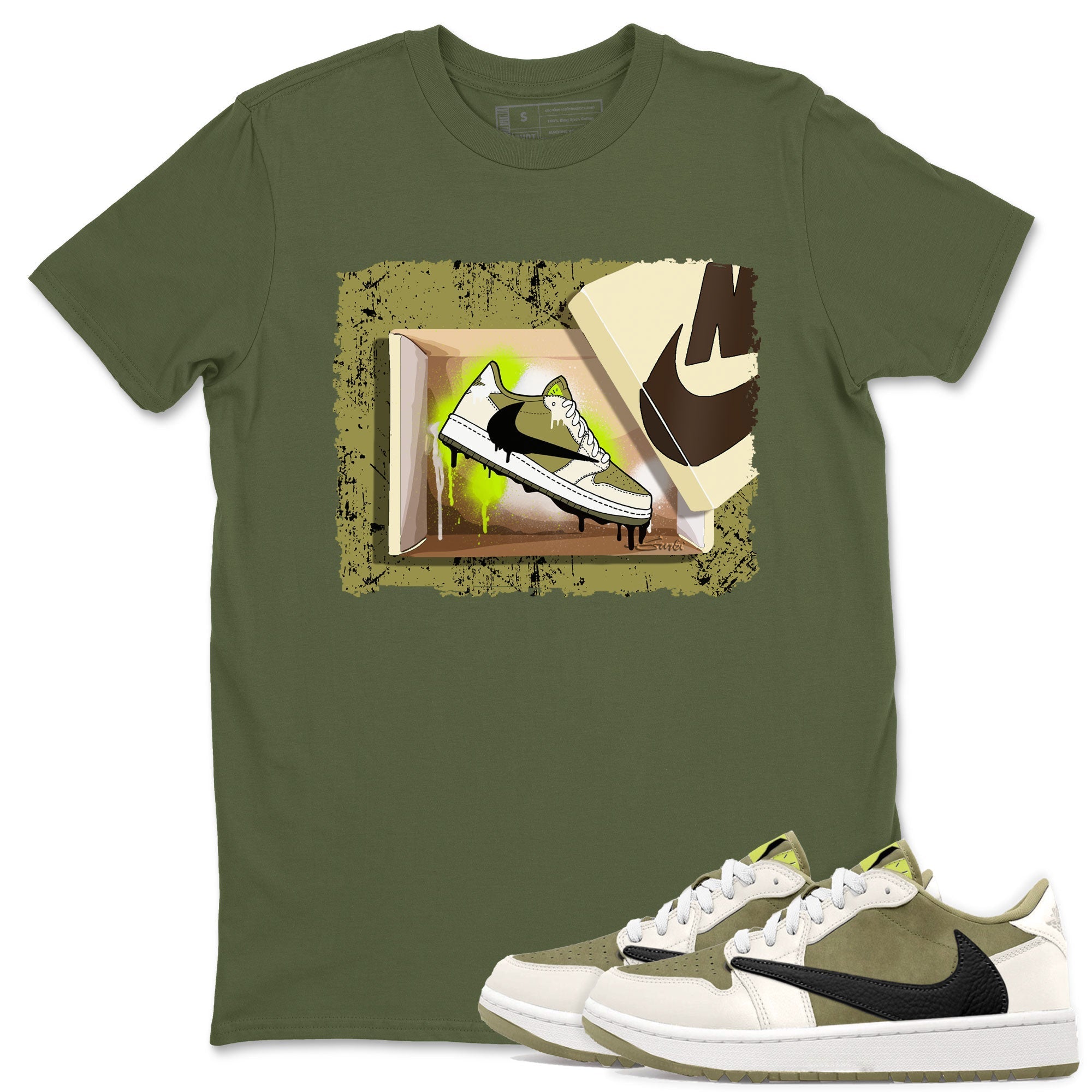 New Kicks snkmatch Tee - Air Jordan 1 Travis Scott Golf