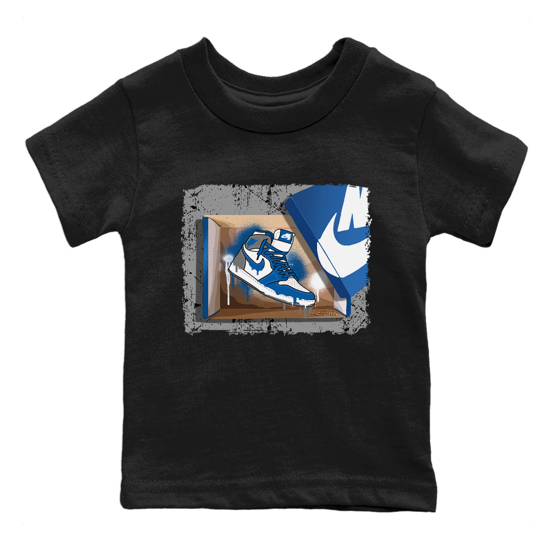 New Kicks Kids Tops - Air Jordan 1 True Blue
