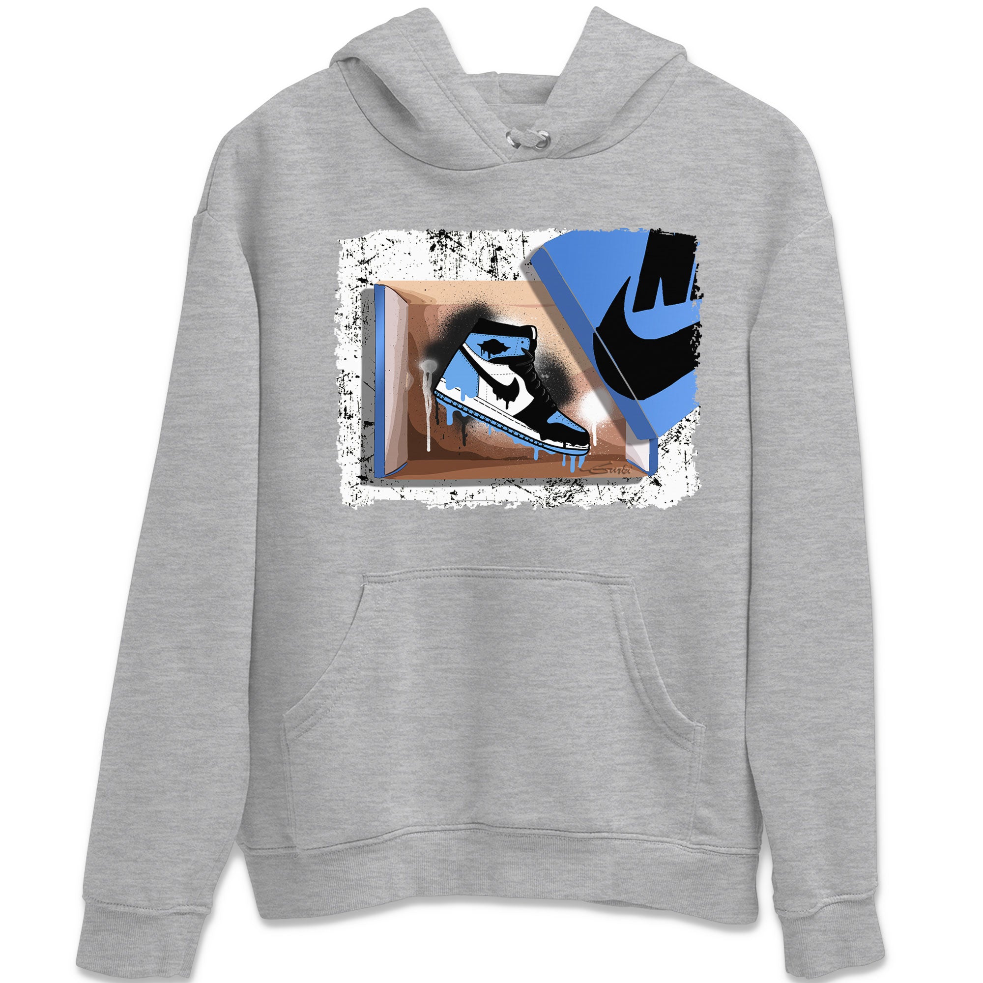 New Kicks snkmatch Tee - Air Jordan 1 UNC Toe