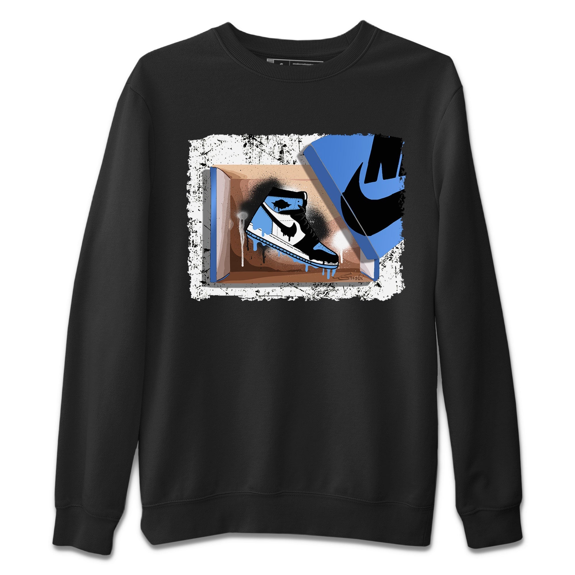 New Kicks snkmatch Tee - Air Jordan 1 UNC Toe
