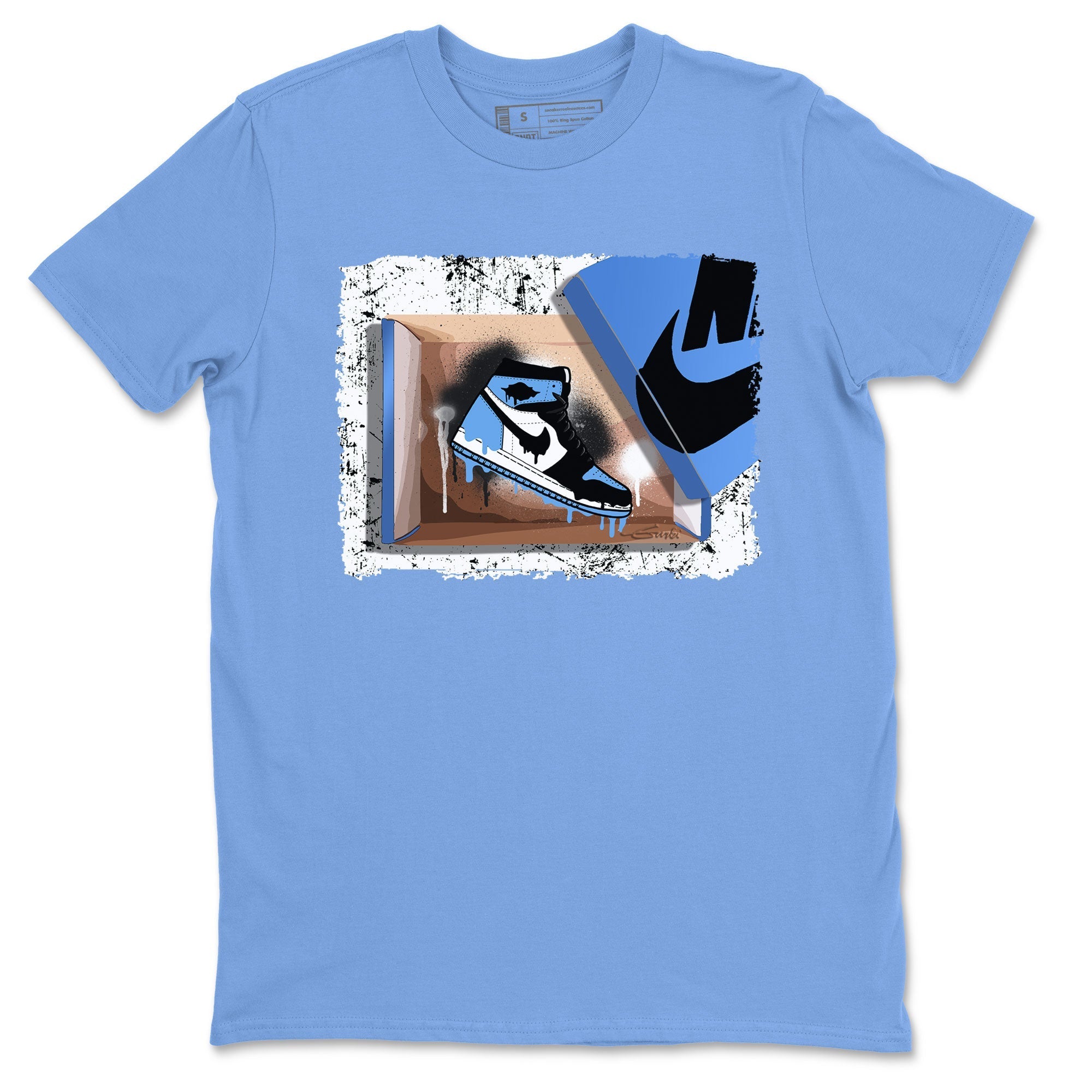 New Kicks snkmatch Tee - Air Jordan 1 UNC Toe