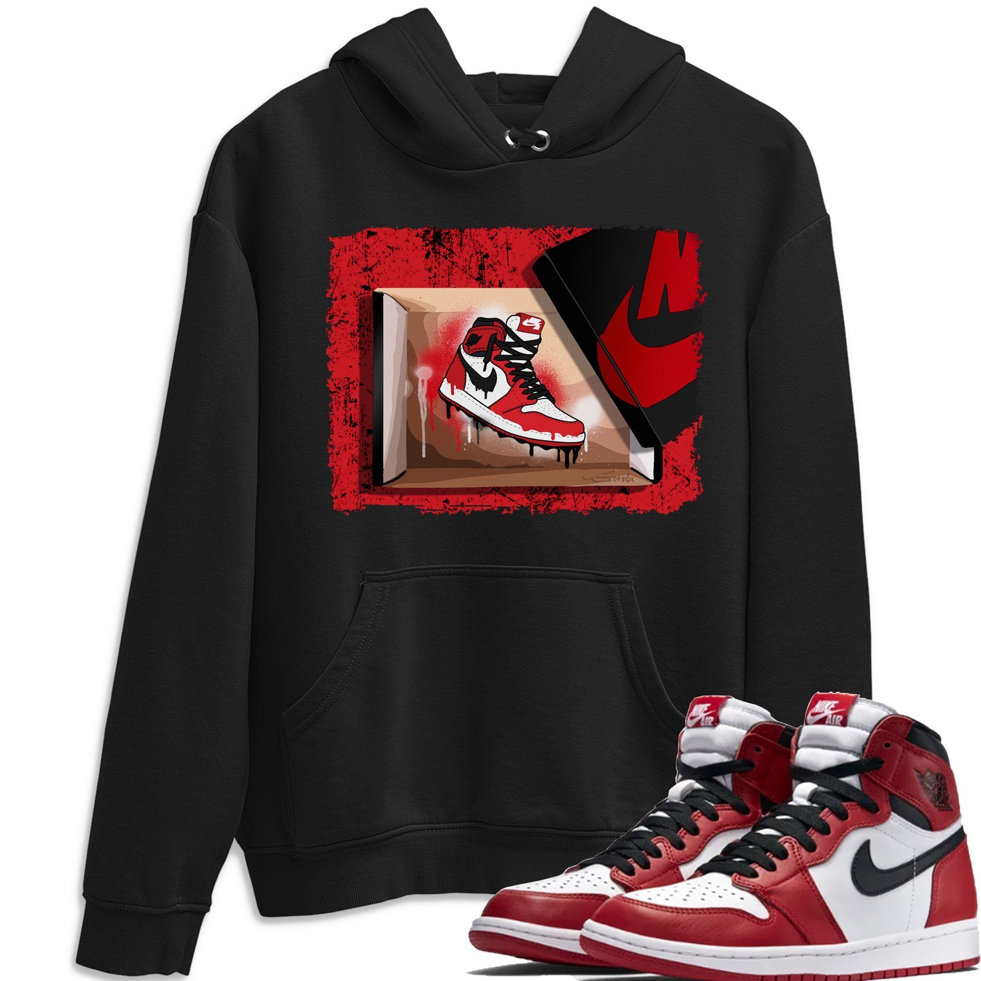 New Kicks Unisex Tops - Air Jordan 1 Varsity Red