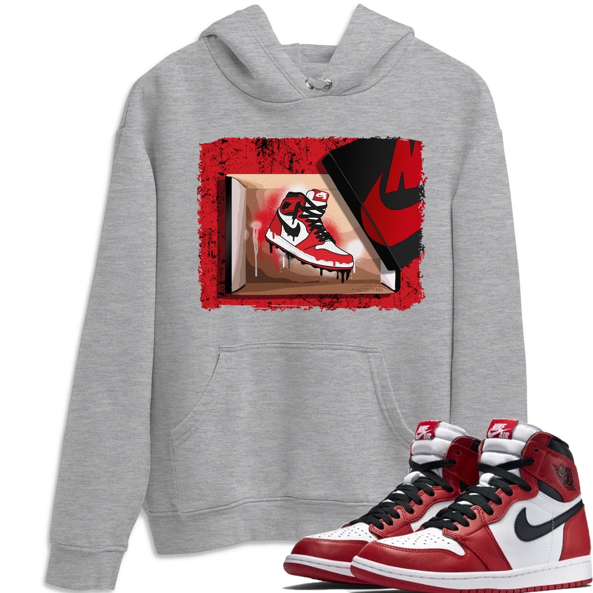 New Kicks Unisex Tops - Air Jordan 1 Varsity Red