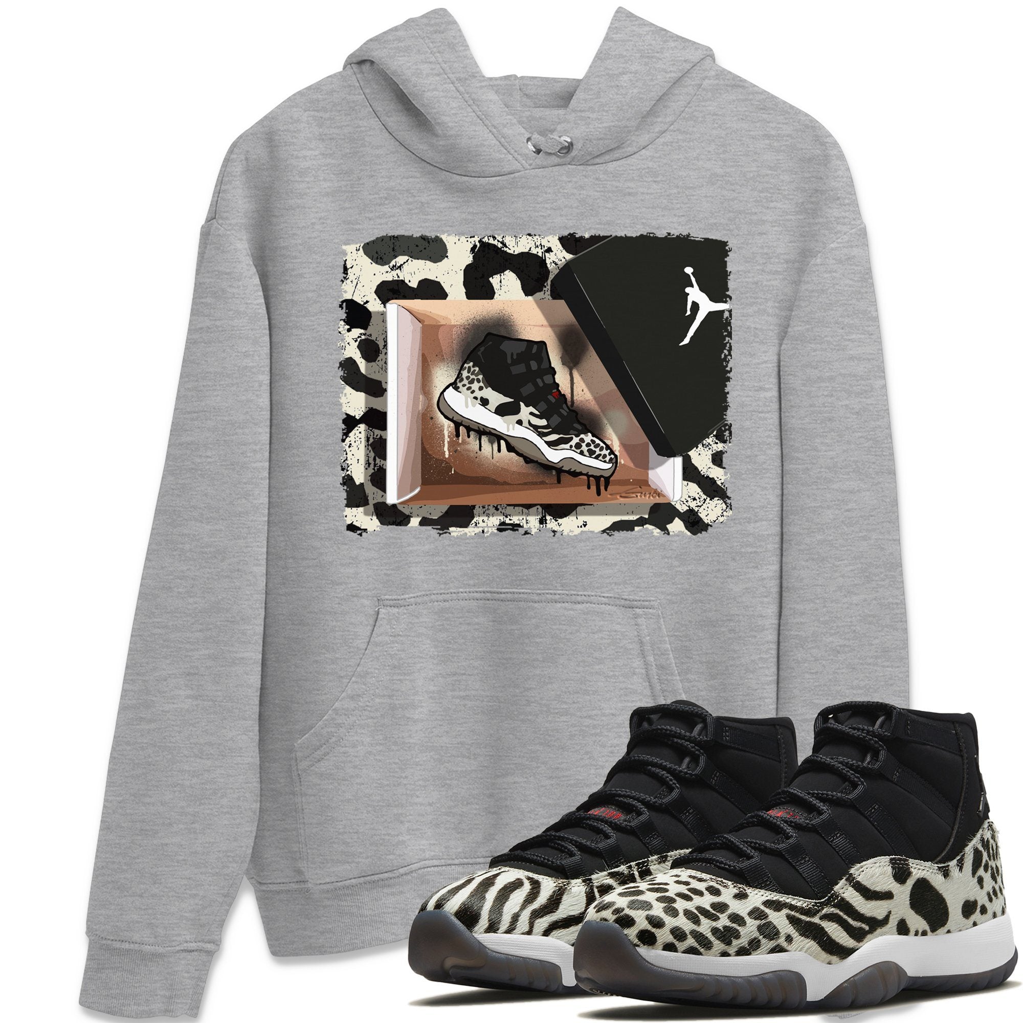 New Kicks Unisex Tops - Air Jordan 11 Animal Instinct